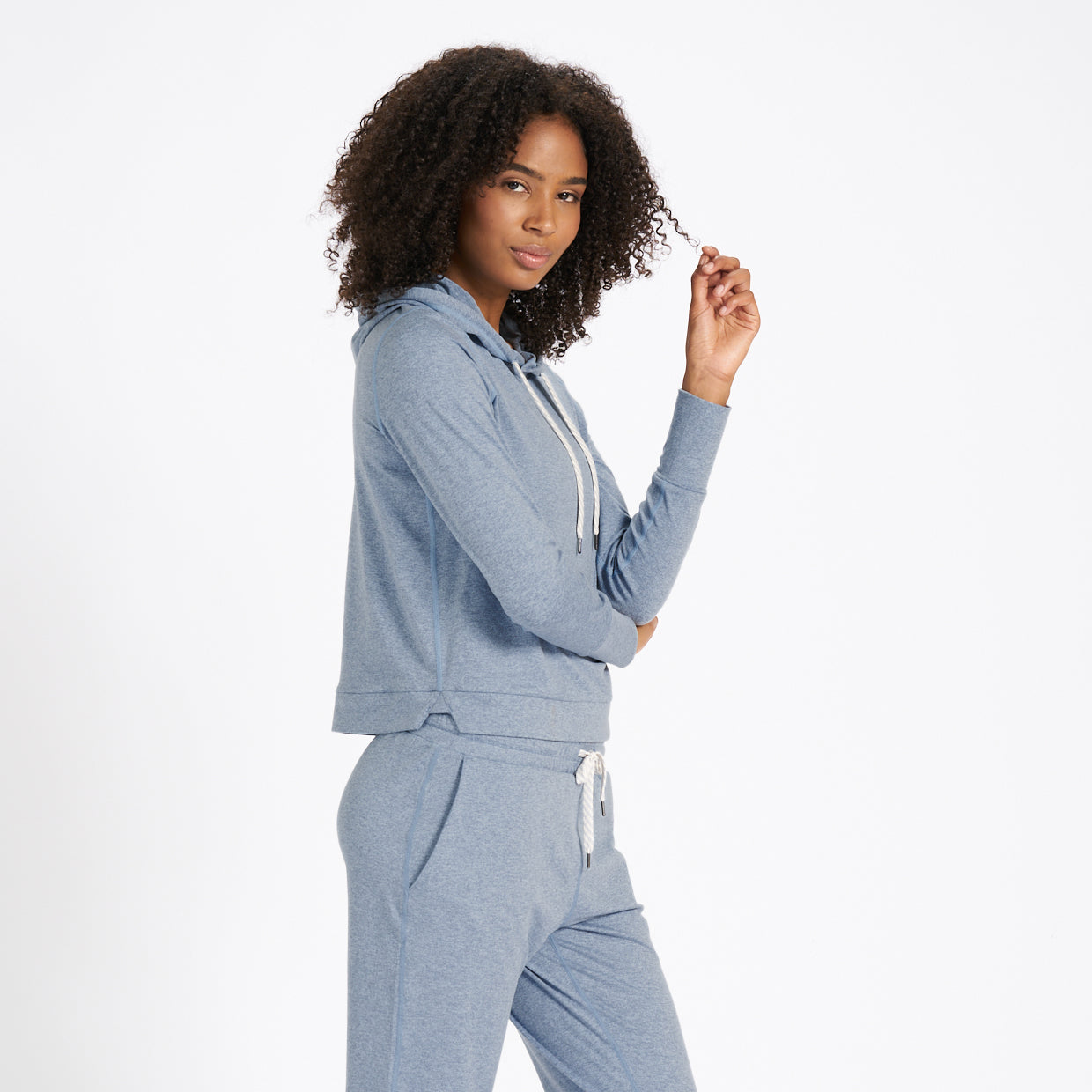 Halo Essential Hoodie | Cloud Heather - Image 2