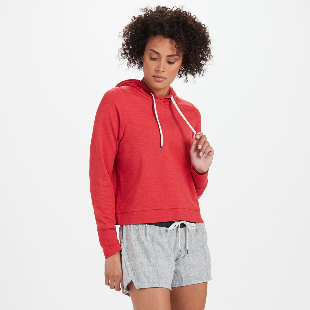 Halo Essential Hoodie | Melon Heather
