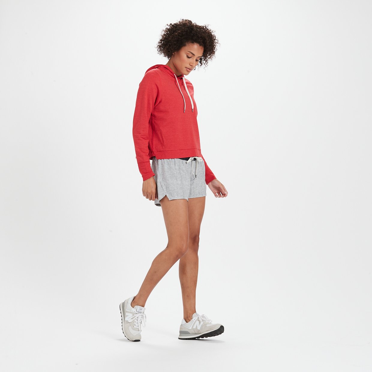 Halo Essential Hoodie | Melon Heather - Image 4
