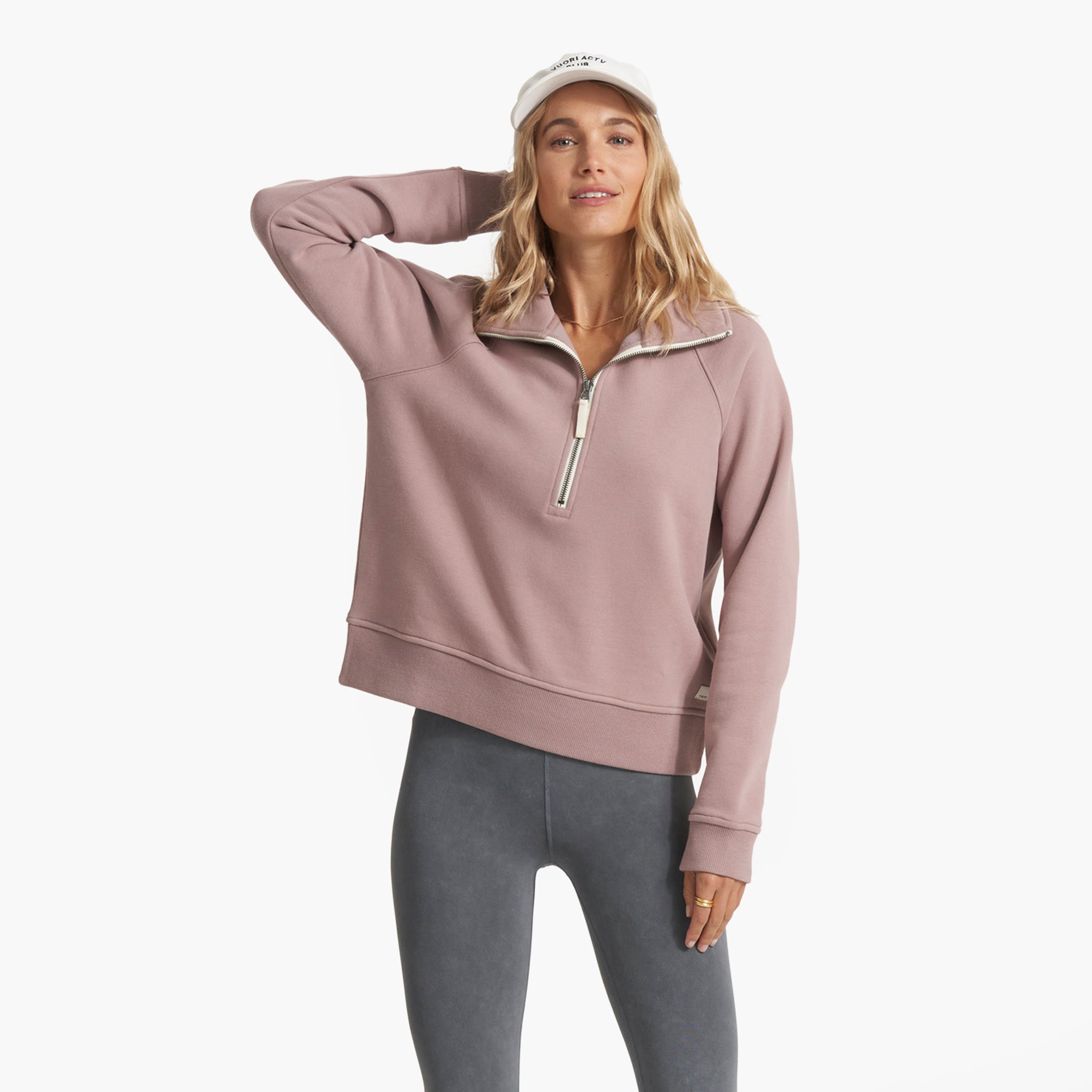 Restore Half Zip | Umber
