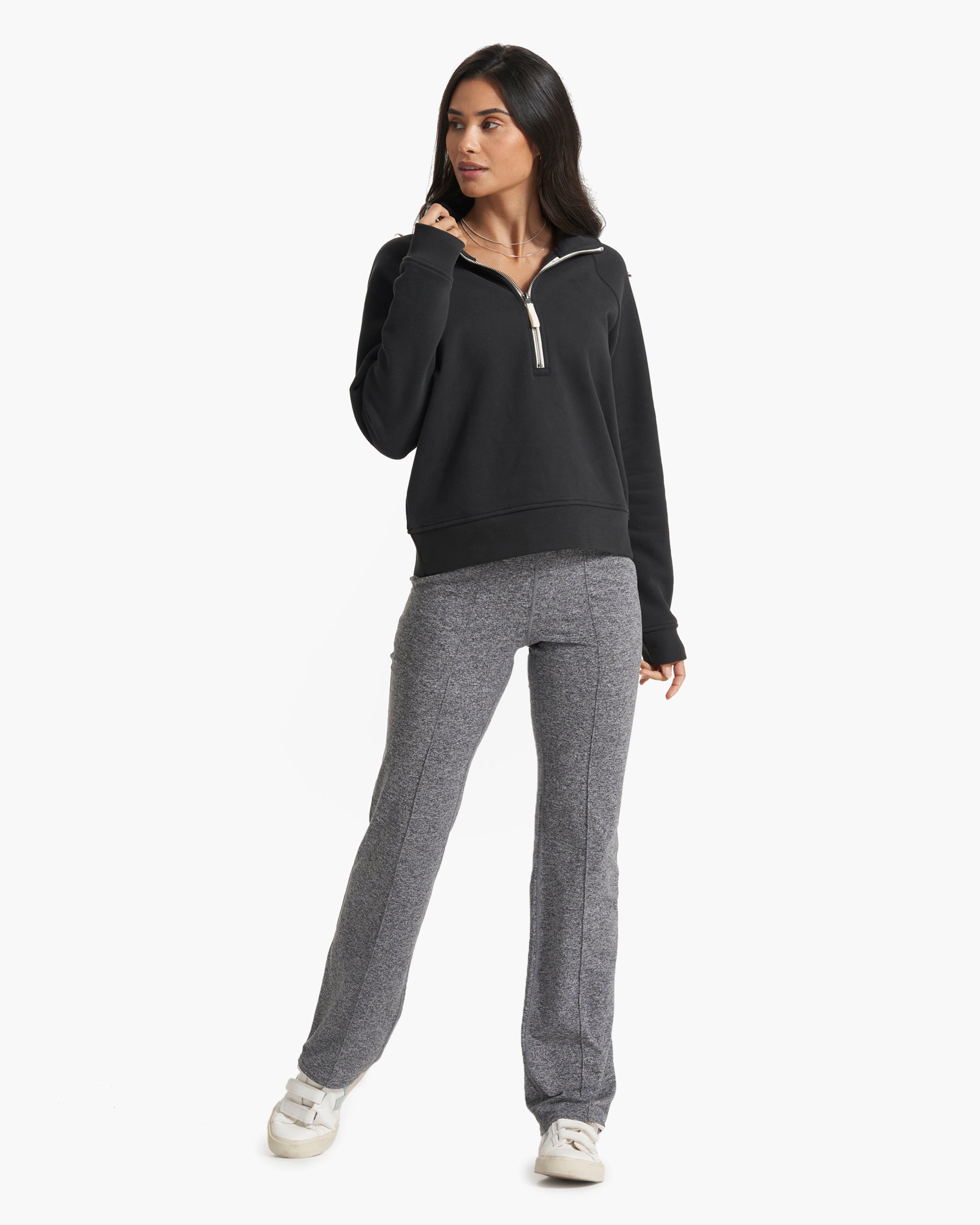 Restore Half Zip | Washed Black - Image 5