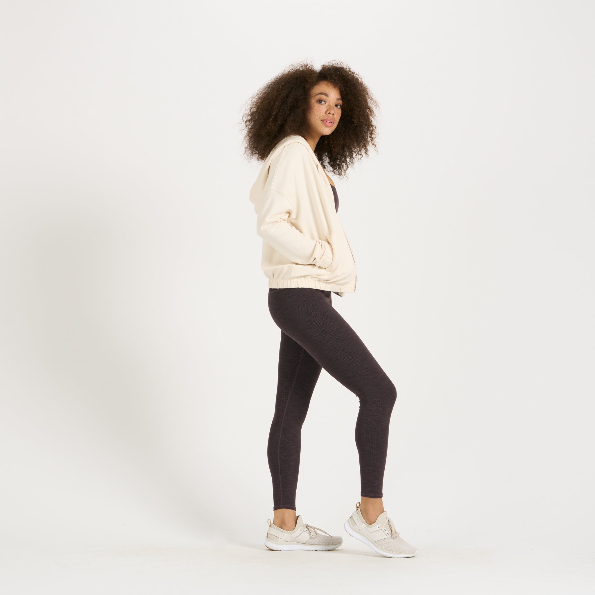 Laguna Zip Hoodie | Natural - Image 4
