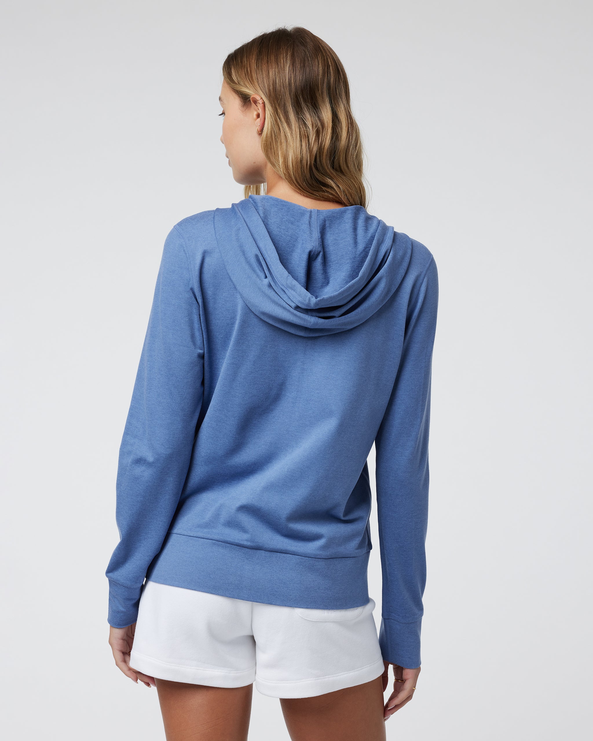 Halo Performance Hoodie 2.0 | Blue Quartz Heather - Image 3