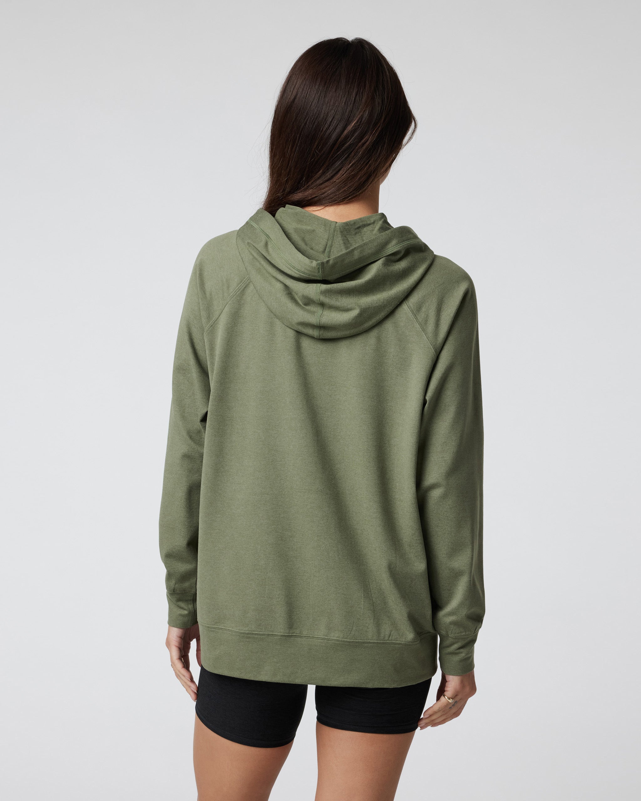 Halo Oversized Hoodie | Dark Metal Heather - Image 3