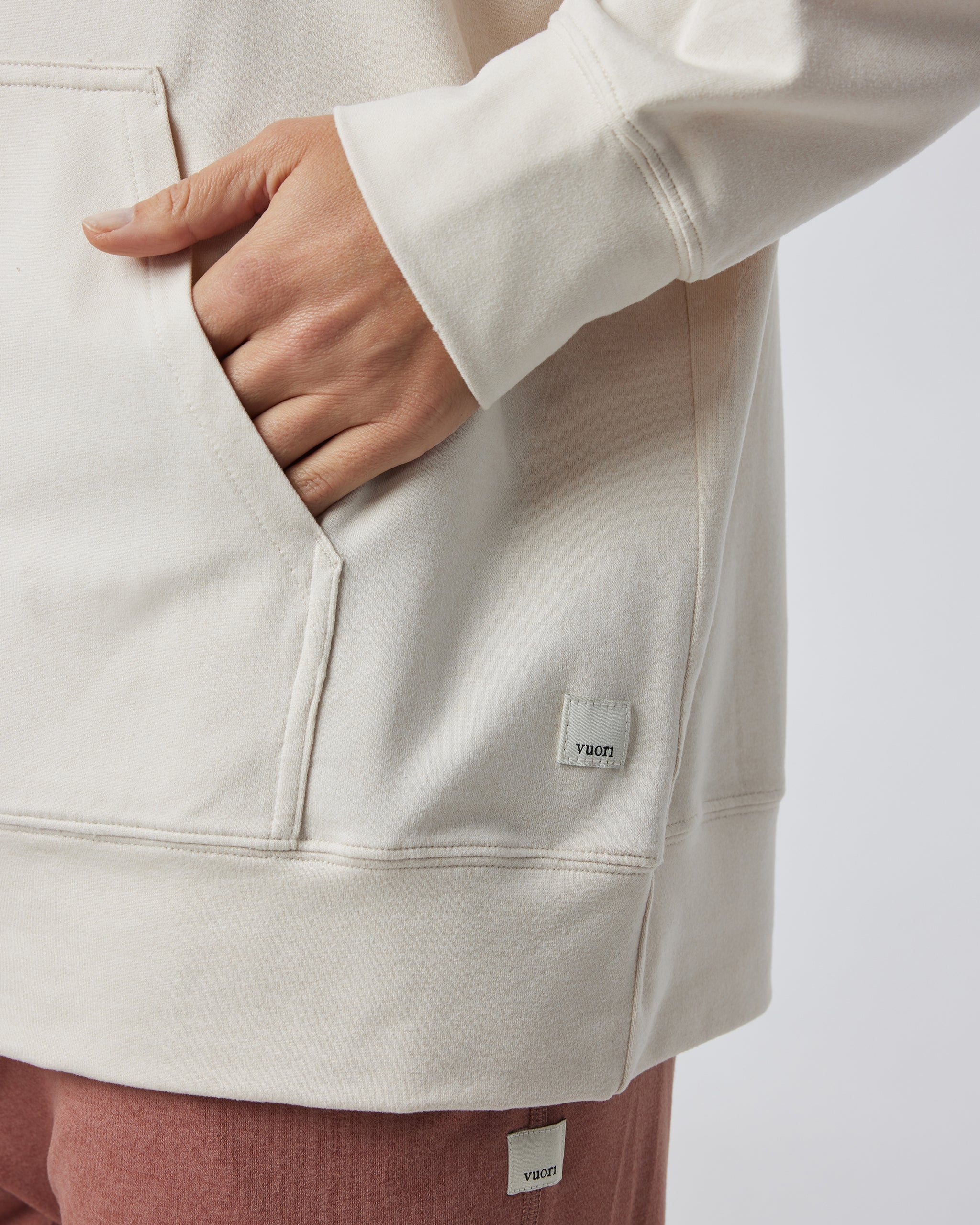 Halo Oversized Hoodie | Milkweed Heather - Image 4