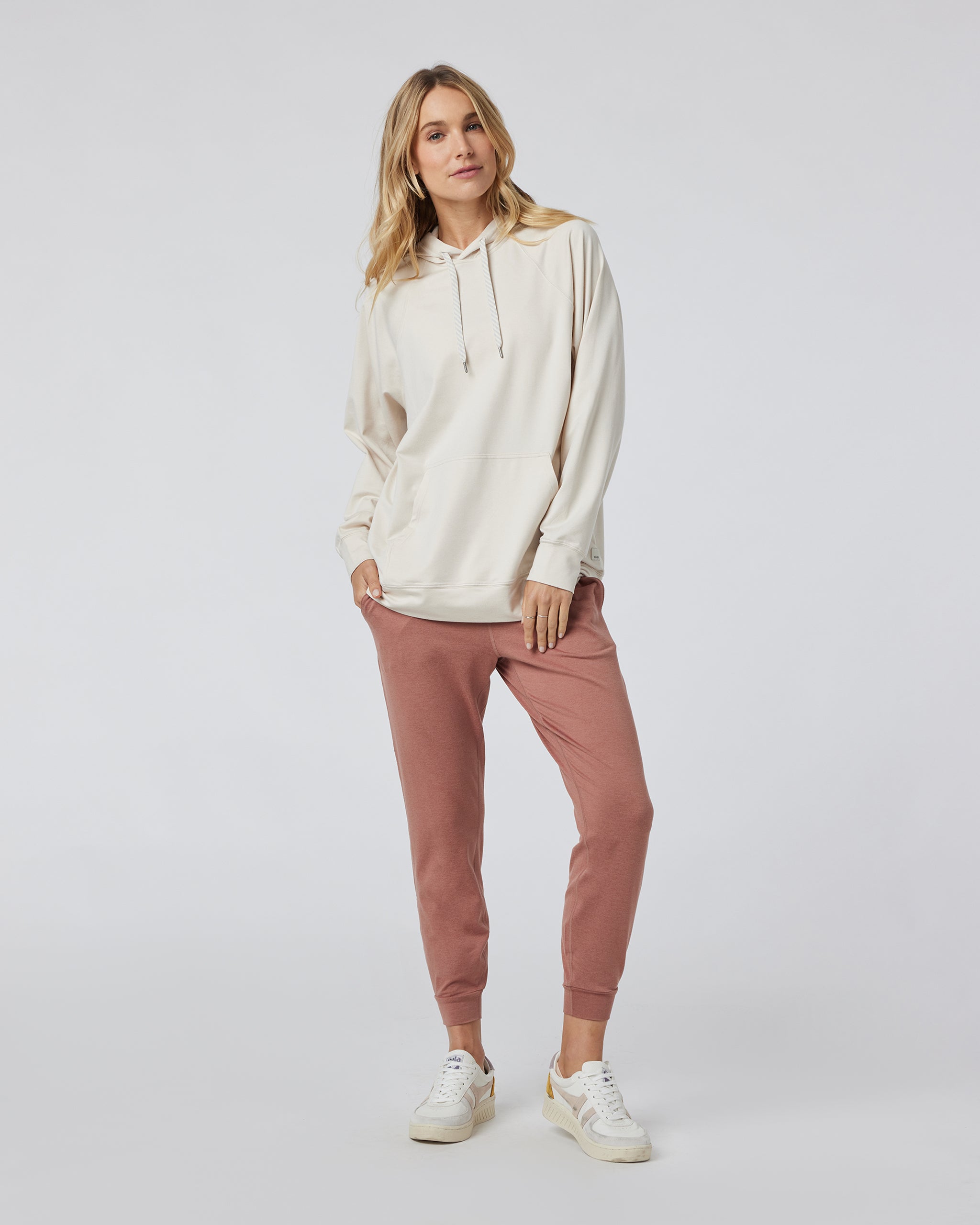 Halo Oversized Hoodie | Milkweed Heather - Image 2