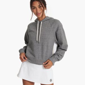 Colorblock Hoodie | Heather Grey