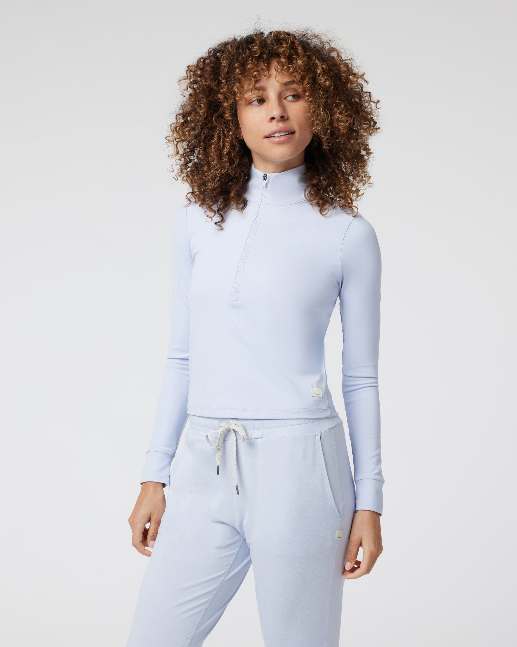 Studio Half Zip | Peri - Image 4