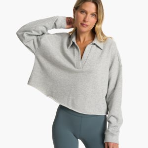 Sedona Polo | Light Heather Grey