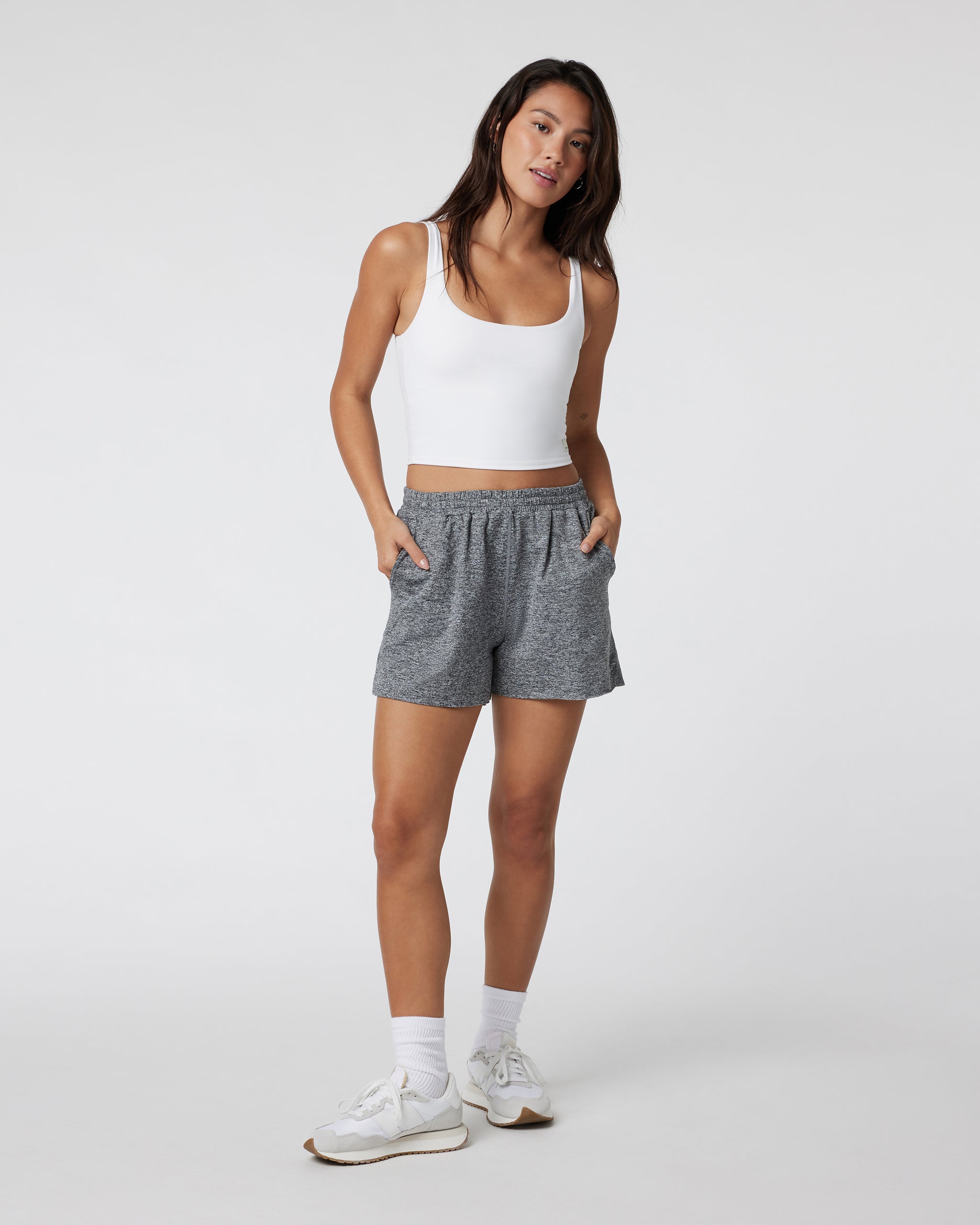 Boyfriend Short | Heather Grey - Image 2