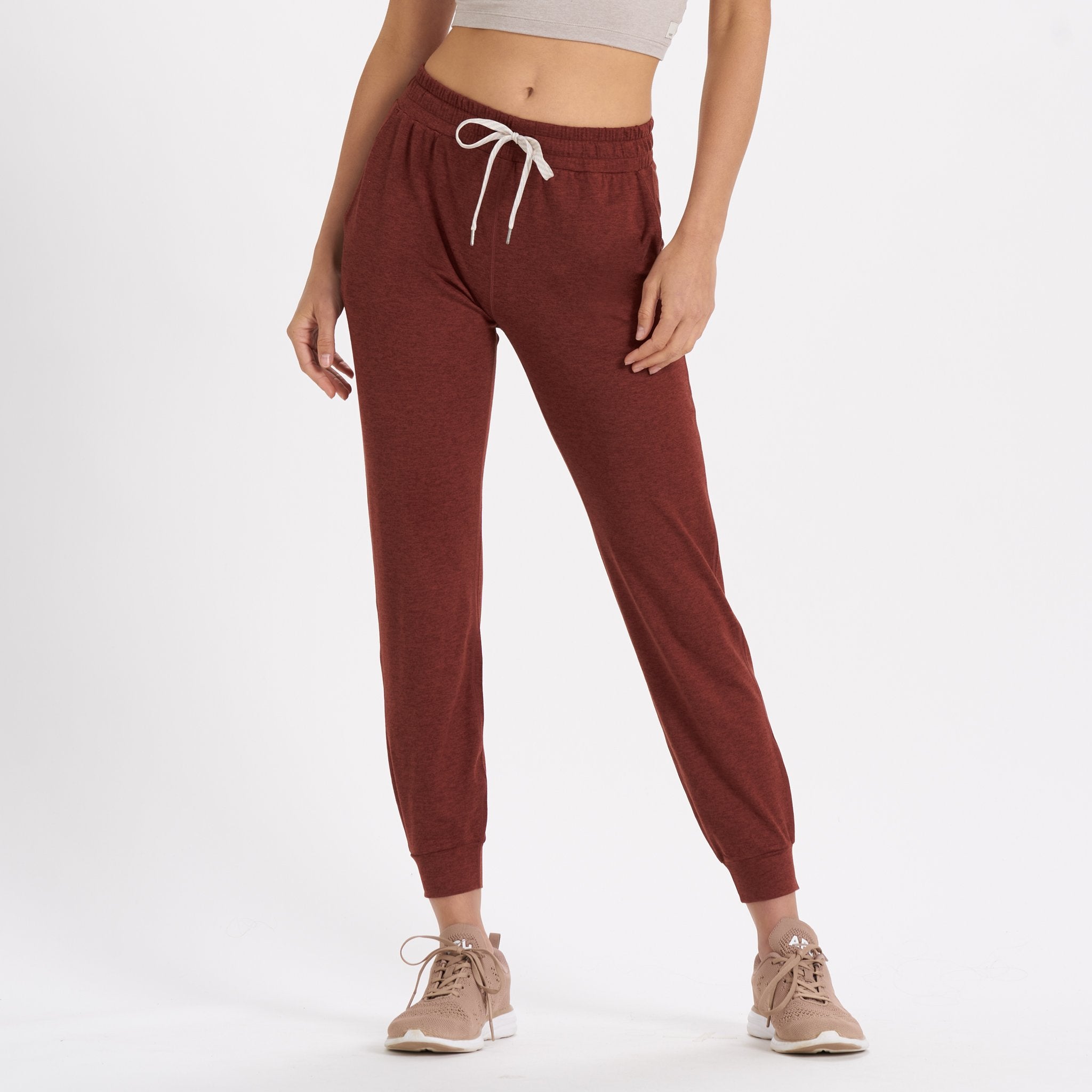 Performance Jogger - Long | Brick Heather