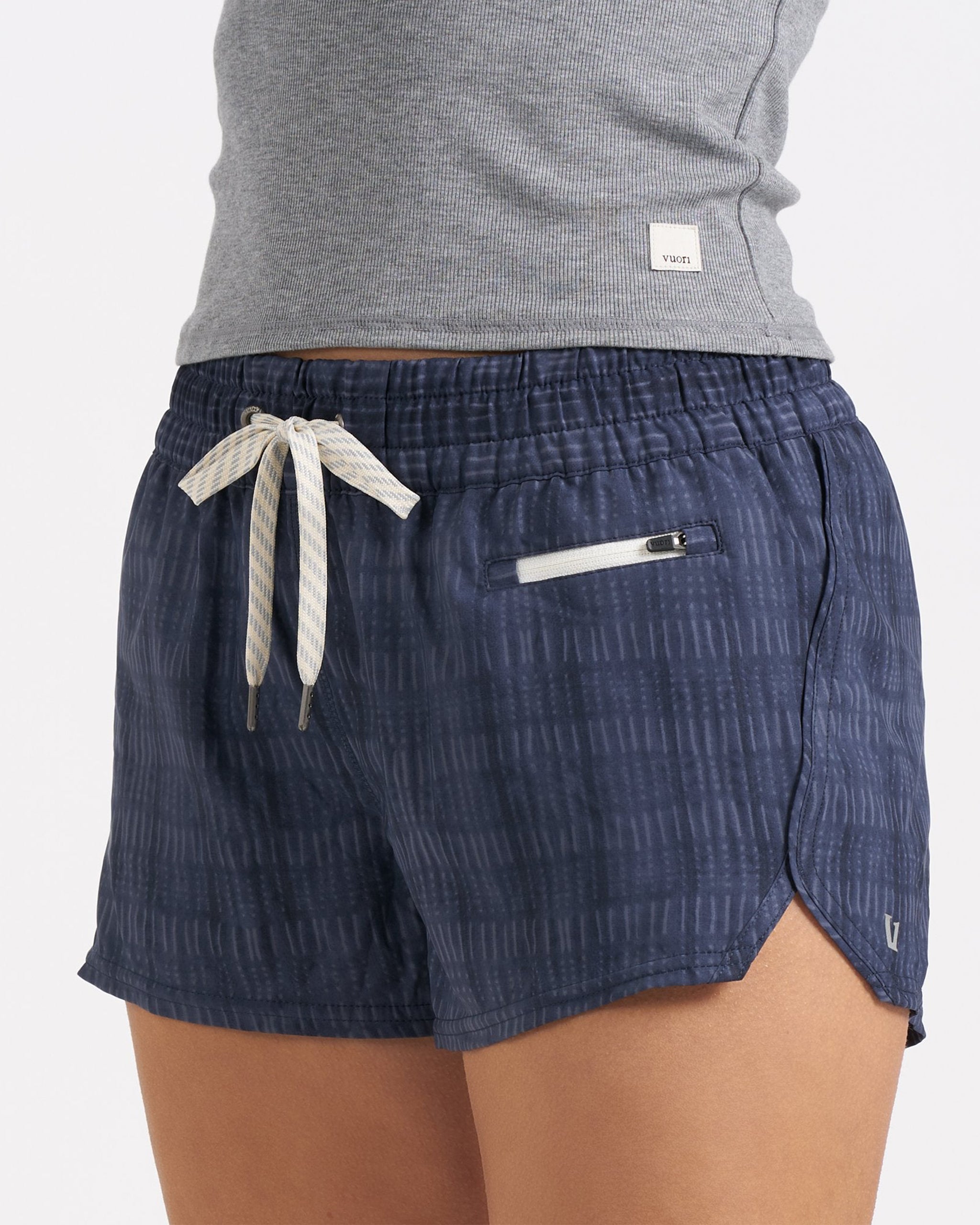 Clementine Short | Ink Shibori Grid - Image 3