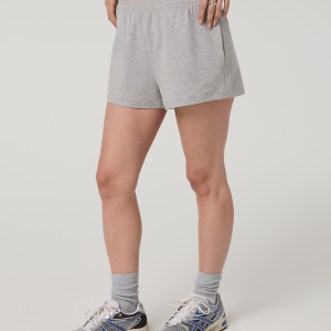 Halo Short | Pale Grey Heather