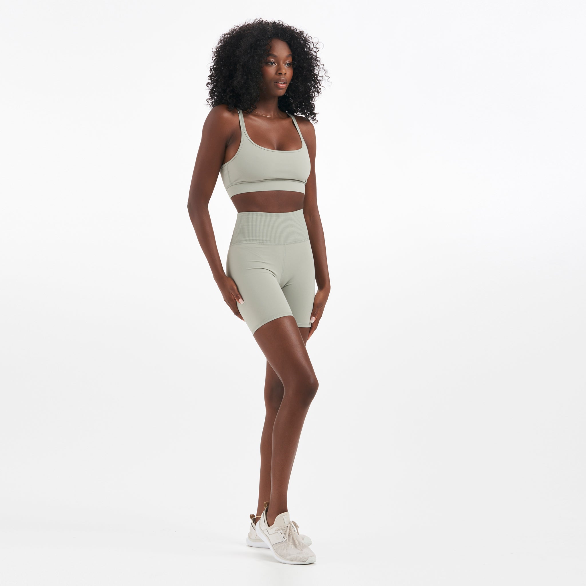 Rib Studio Short | Eucalyptus - Image 4