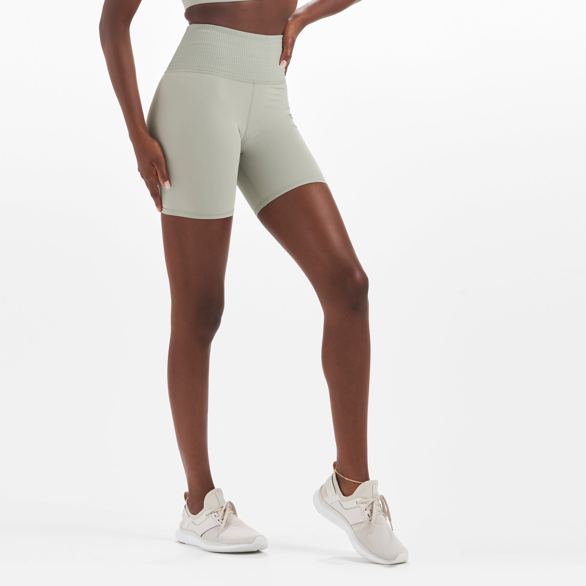 Rib Studio Short | Eucalyptus - Image 2