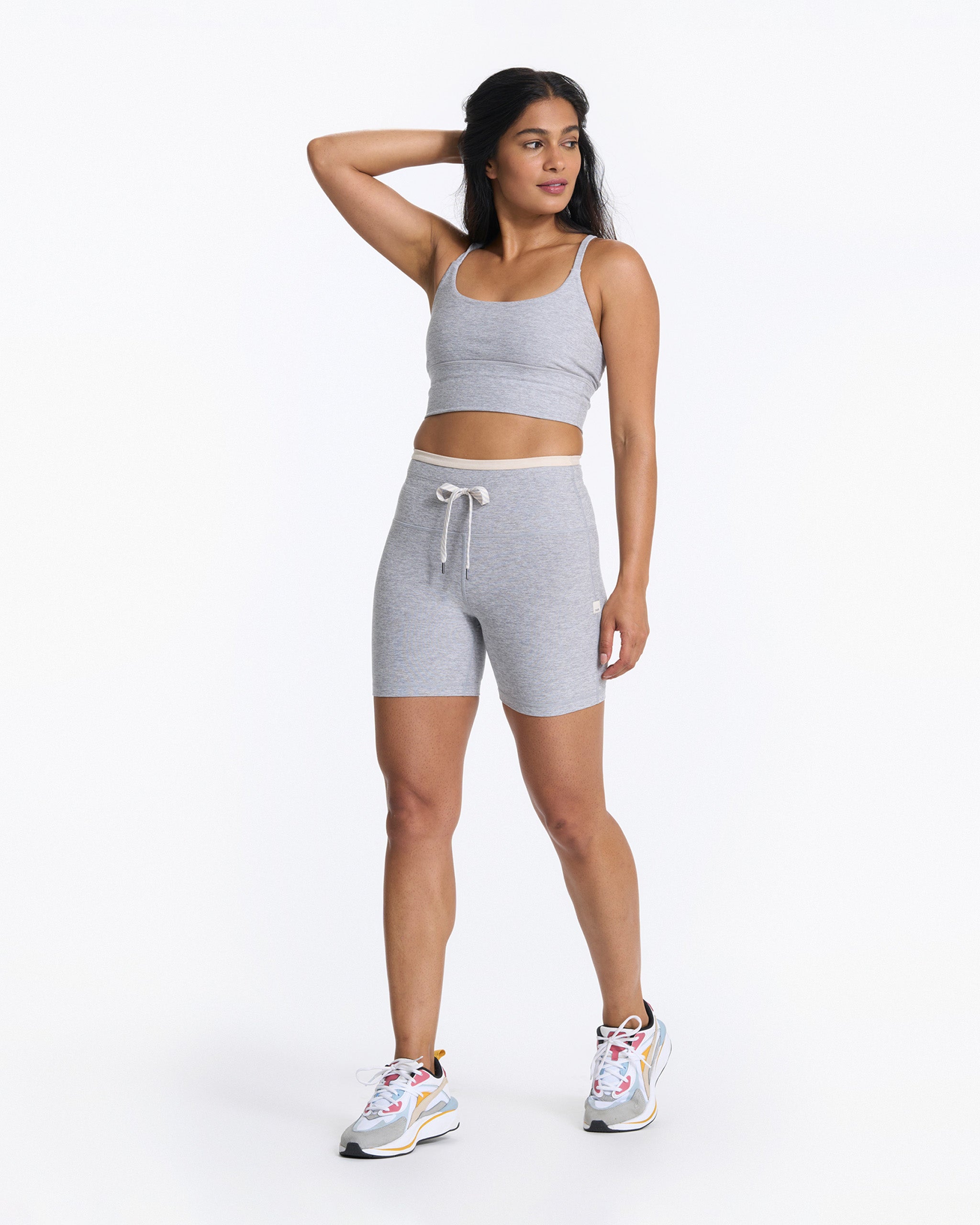 Vibe Elevation Short | Light Heather Grey - Image 5