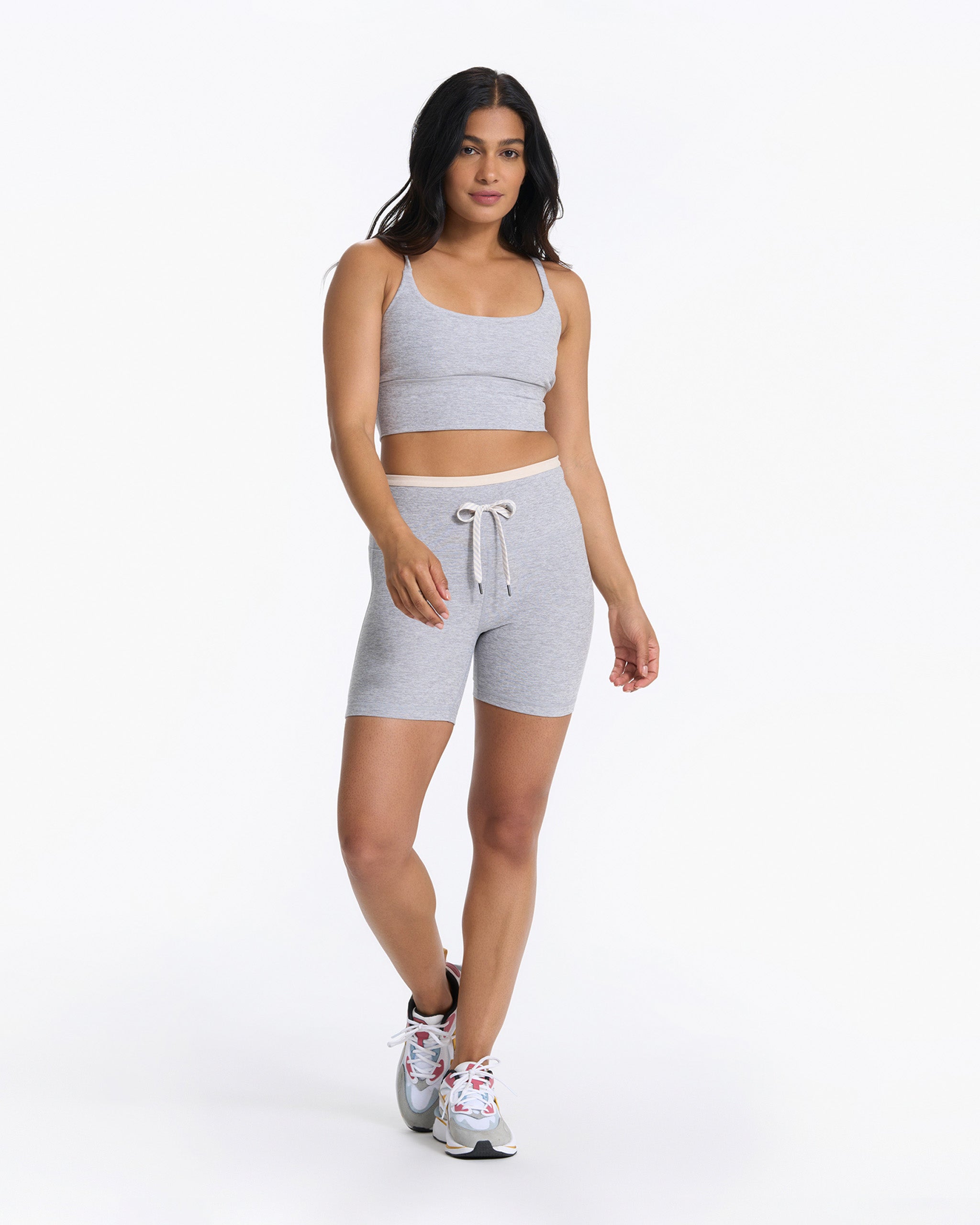 Vibe Elevation Short | Light Heather Grey - Image 3