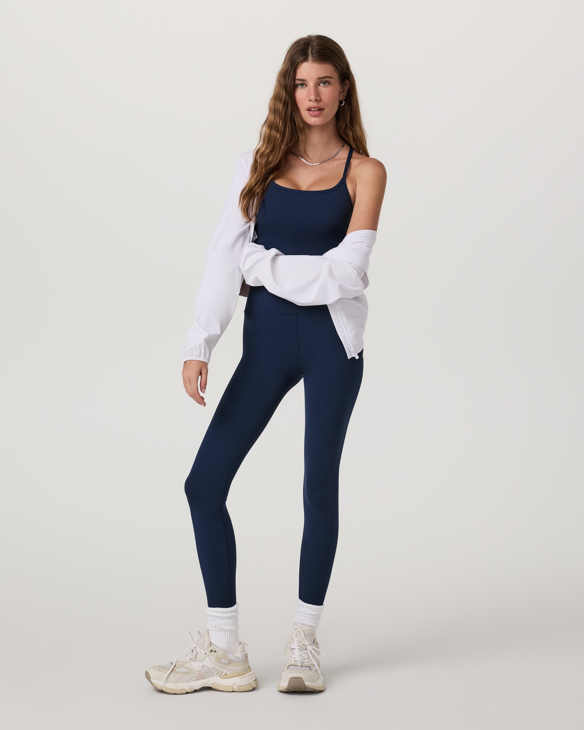 Vuori AllTheFeels™ Legging - Long | Blue Coast - Image 4