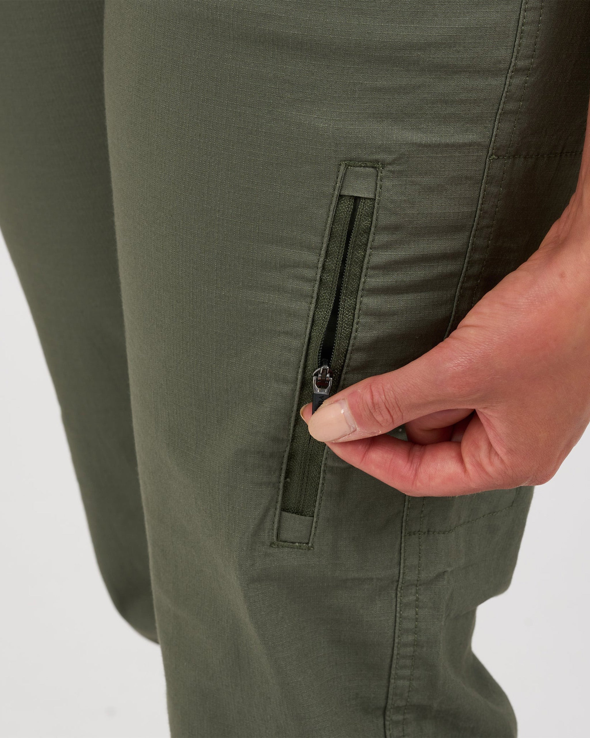Womens Ripstop Pant | Army - Image 3