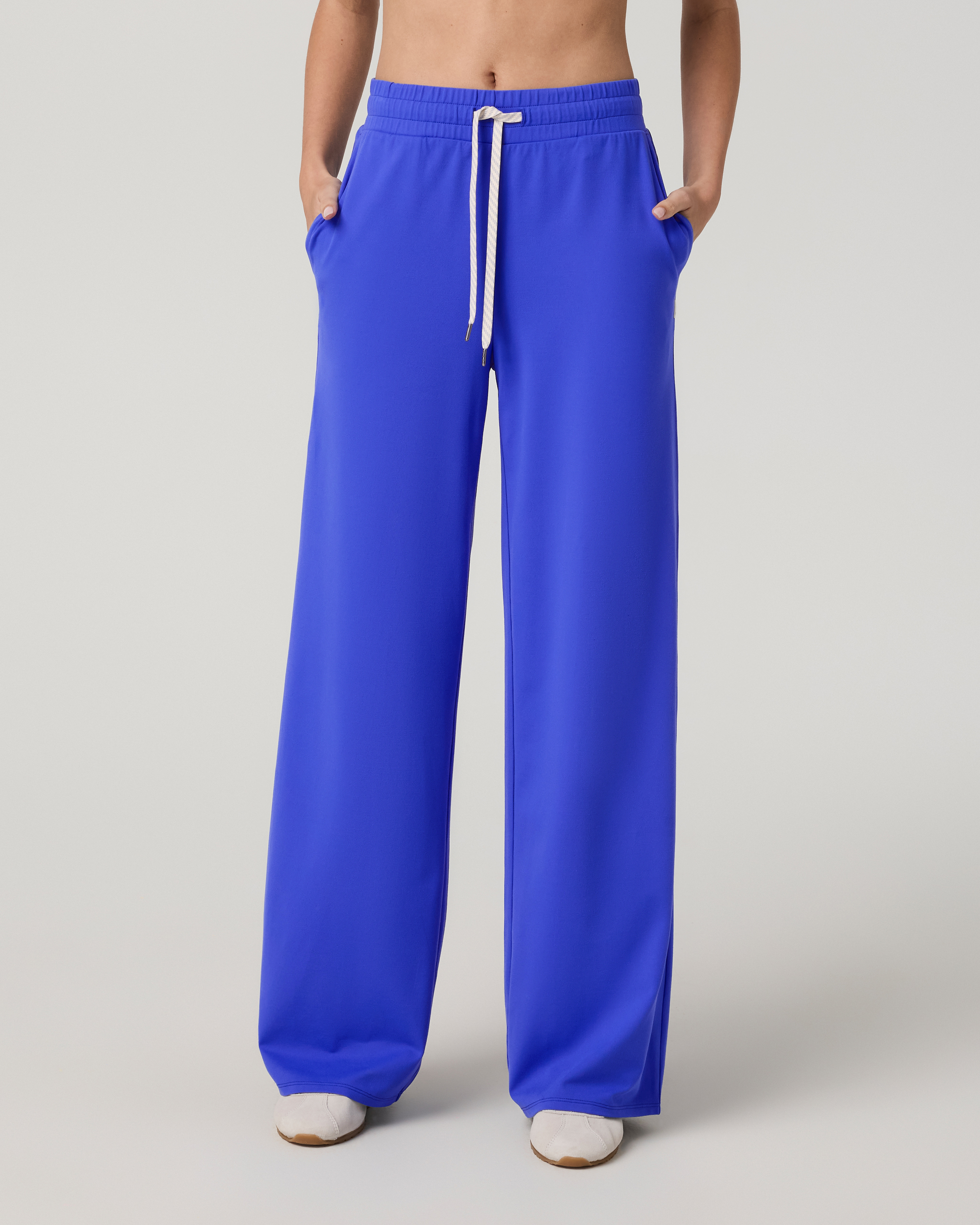 Halo Essential Wideleg Pant | Electric Blue - Image 2