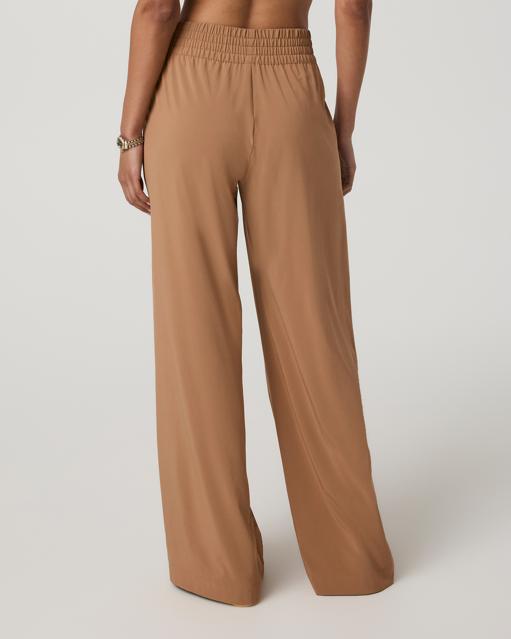 Villa Wideleg Pant | Tobacco Brown - Image 3