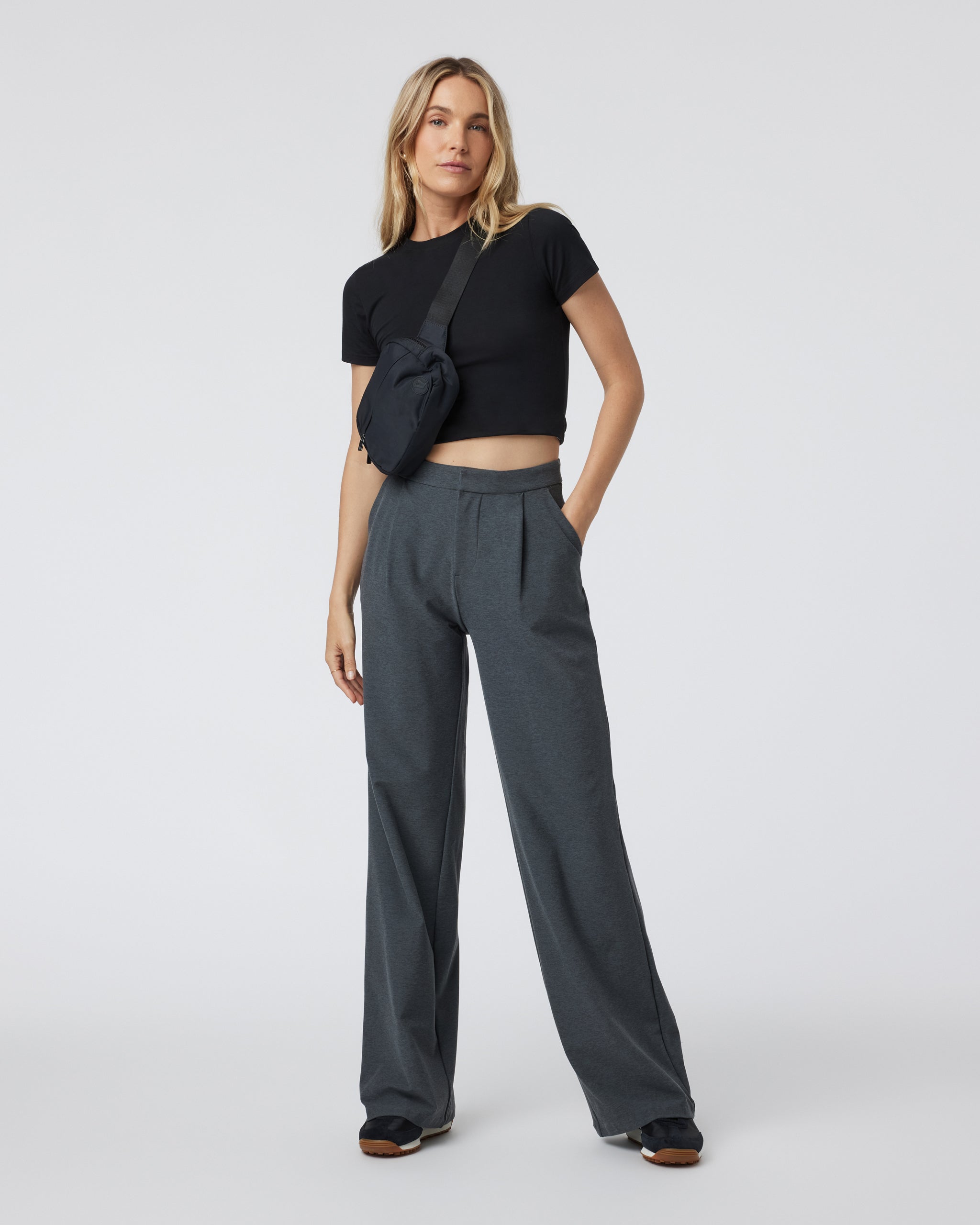 Elevation Trouser | Dark Pewter Heather