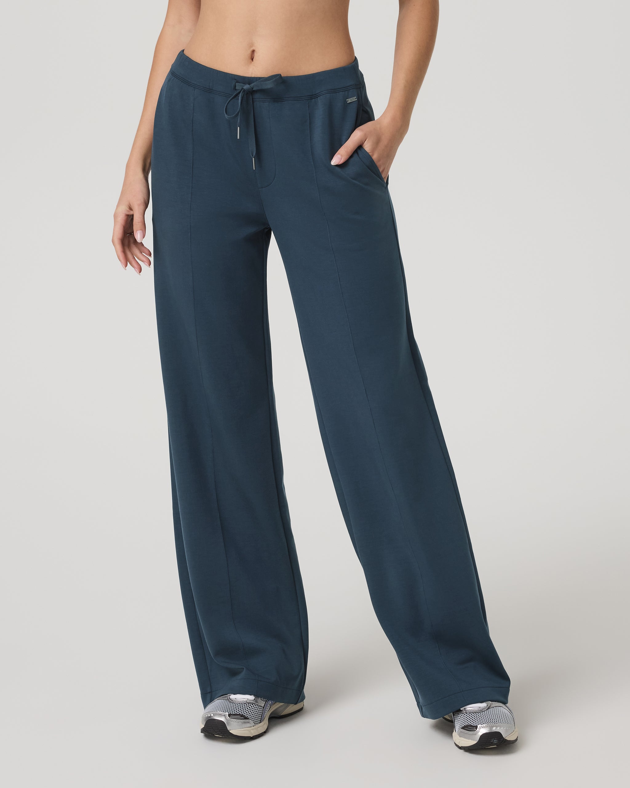 Compose Wideleg Pant | Ocean Blue - Image 2