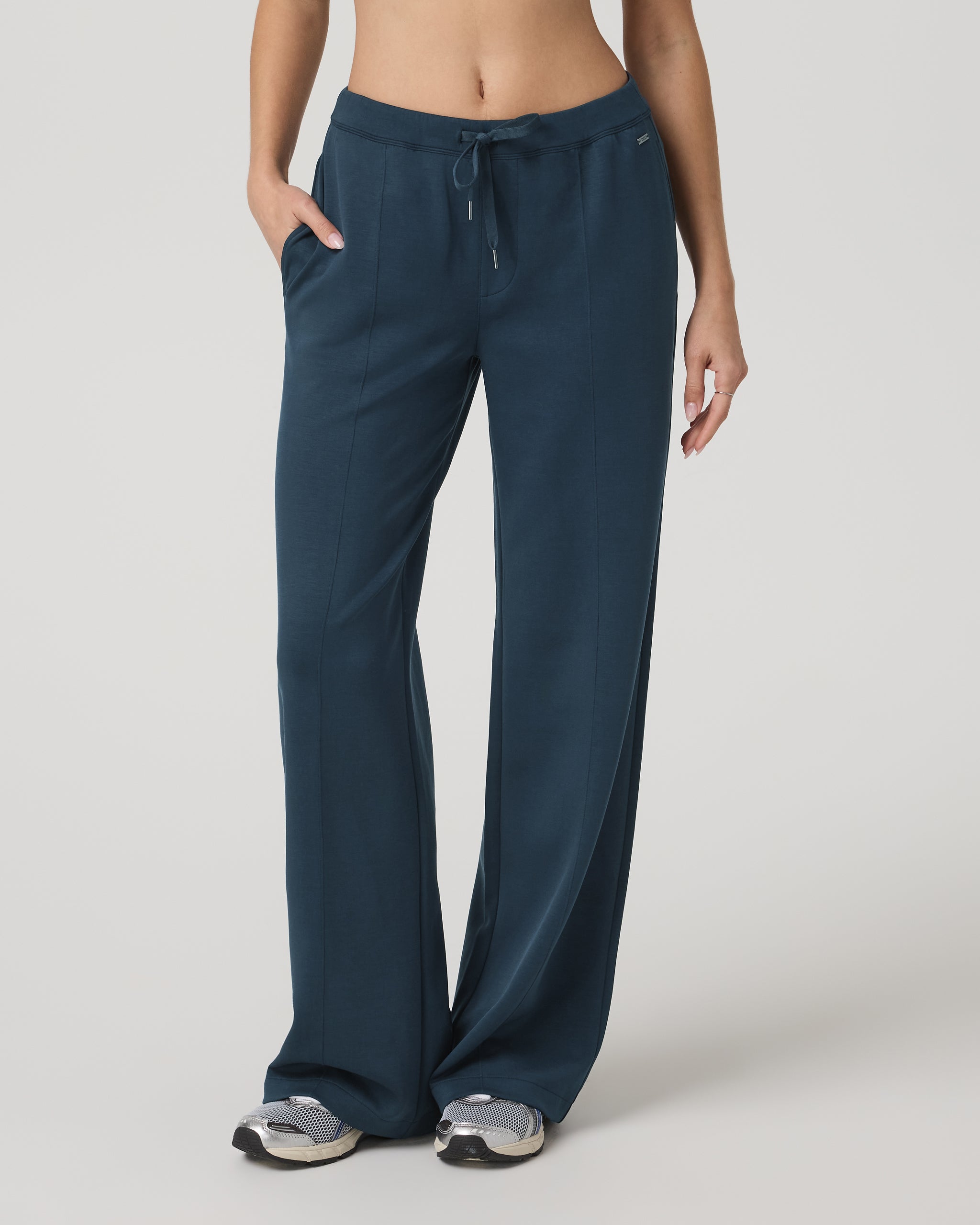 Compose Wideleg Pant | Ocean Blue - Image 5