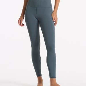 Rib Studio Legging | Stone