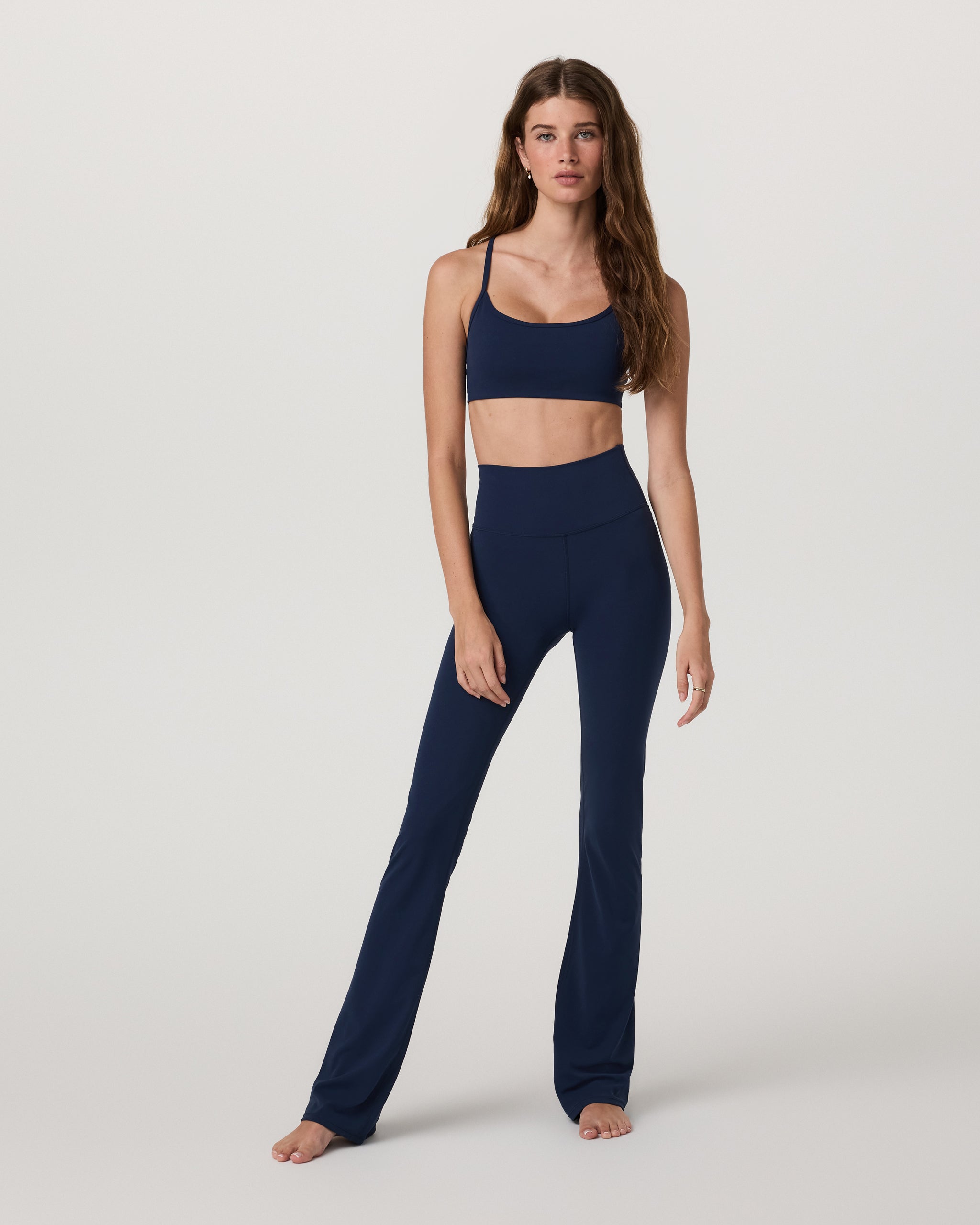 Vuori AllTheFeels™ Slim Flare - Short | Blue Coast - Image 2