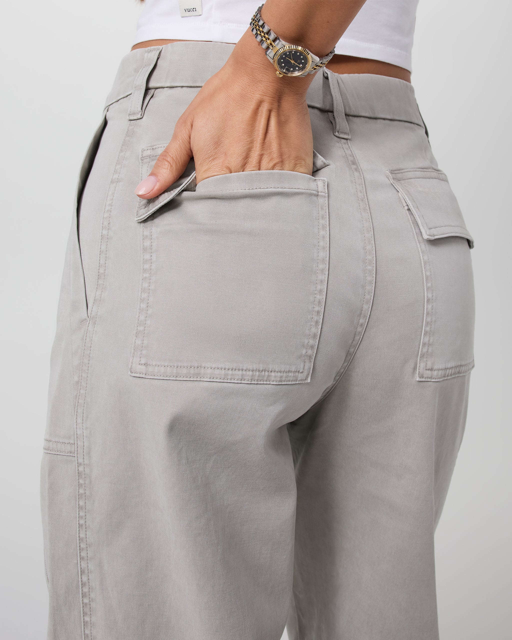 Anza Twill Pant | Talc - Image 5