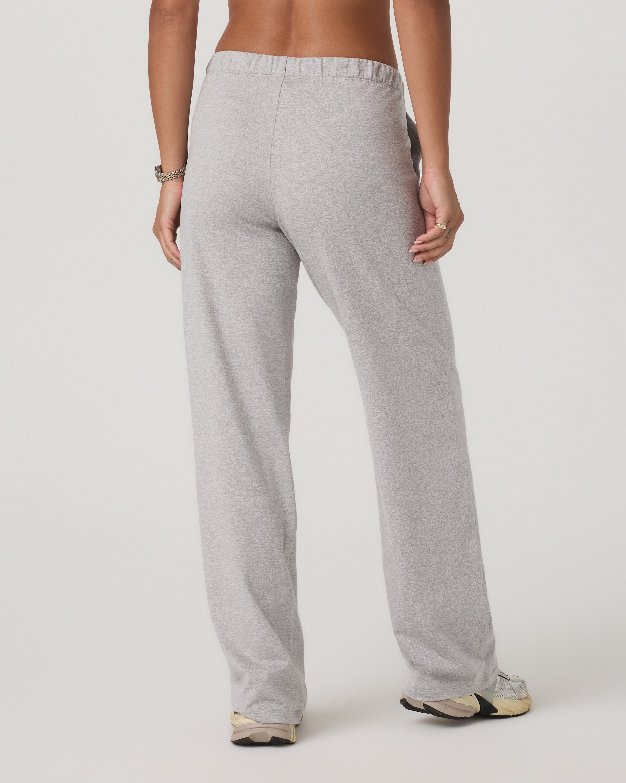 Halo Modern Straight Leg Pant-Short | Pale Grey Heather - Image 3