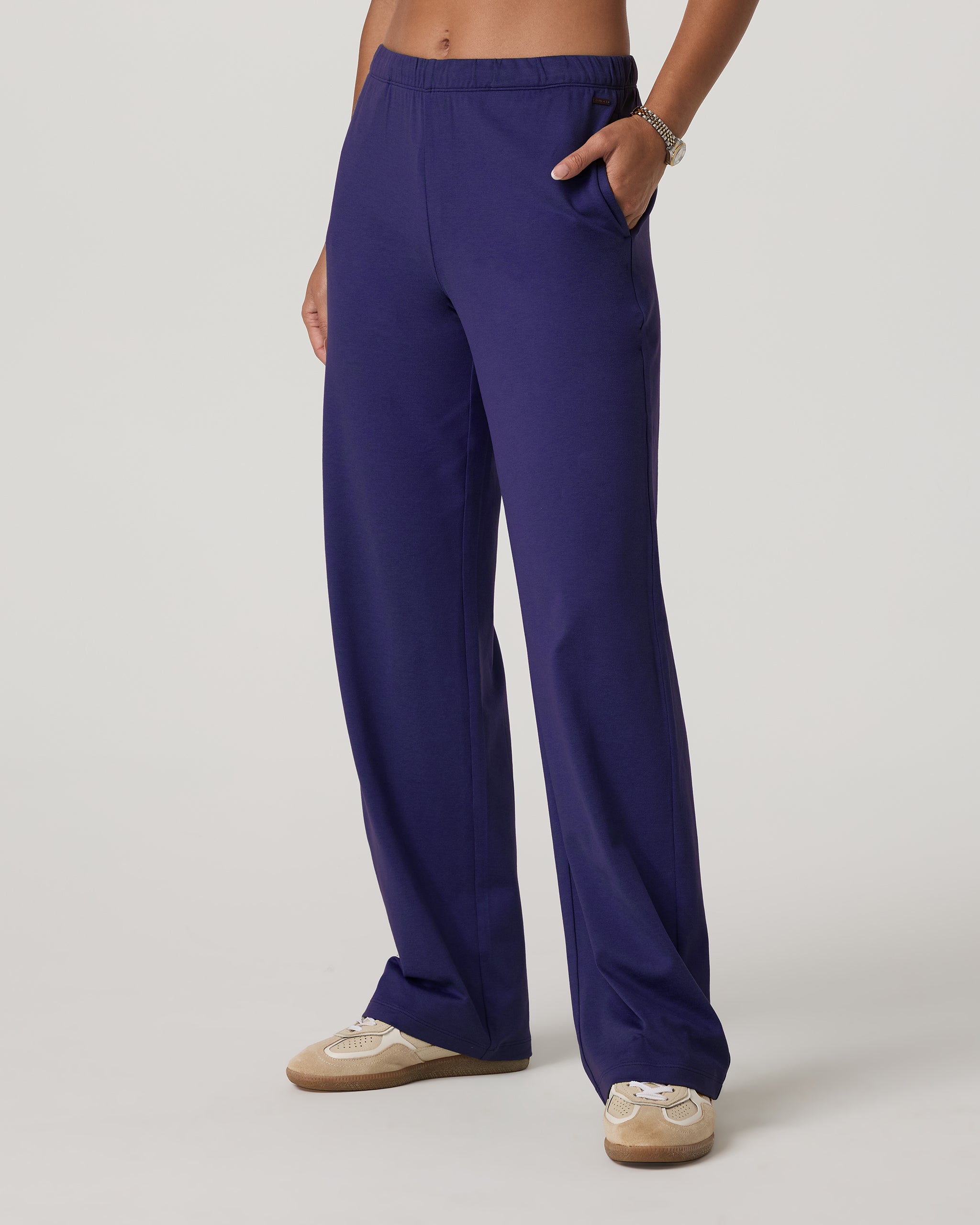 Halo Modern Straight Leg Pant | Stellar Sky Heather - Image 4