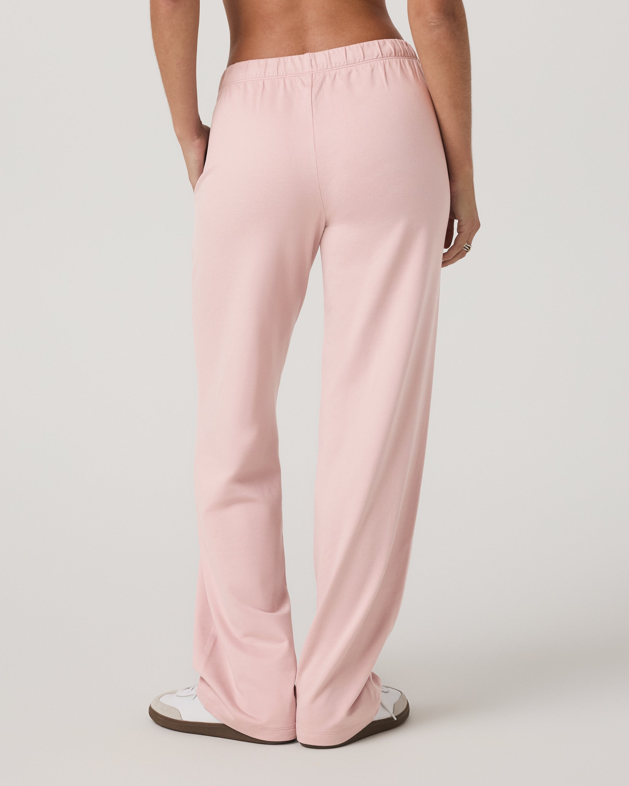 Halo Modern Straight Leg Pant | Vintage Rose Heather - Image 3