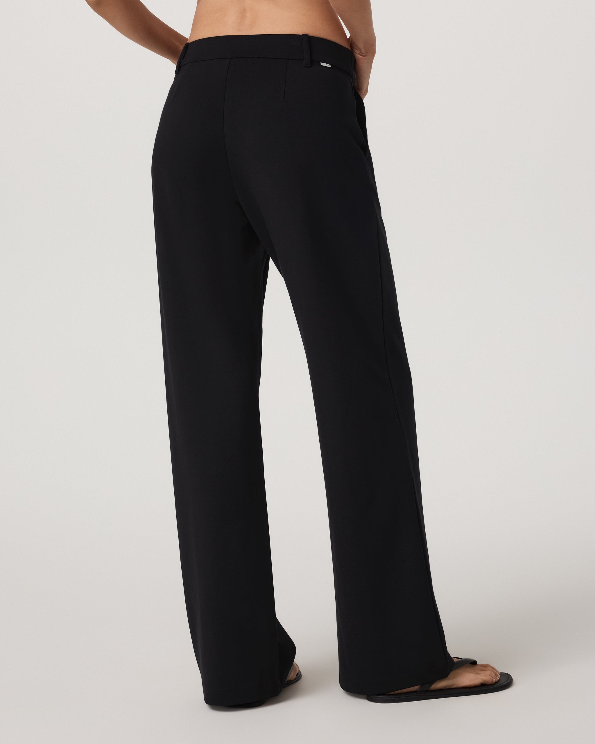Maven Wideleg Pant | Black - Image 4