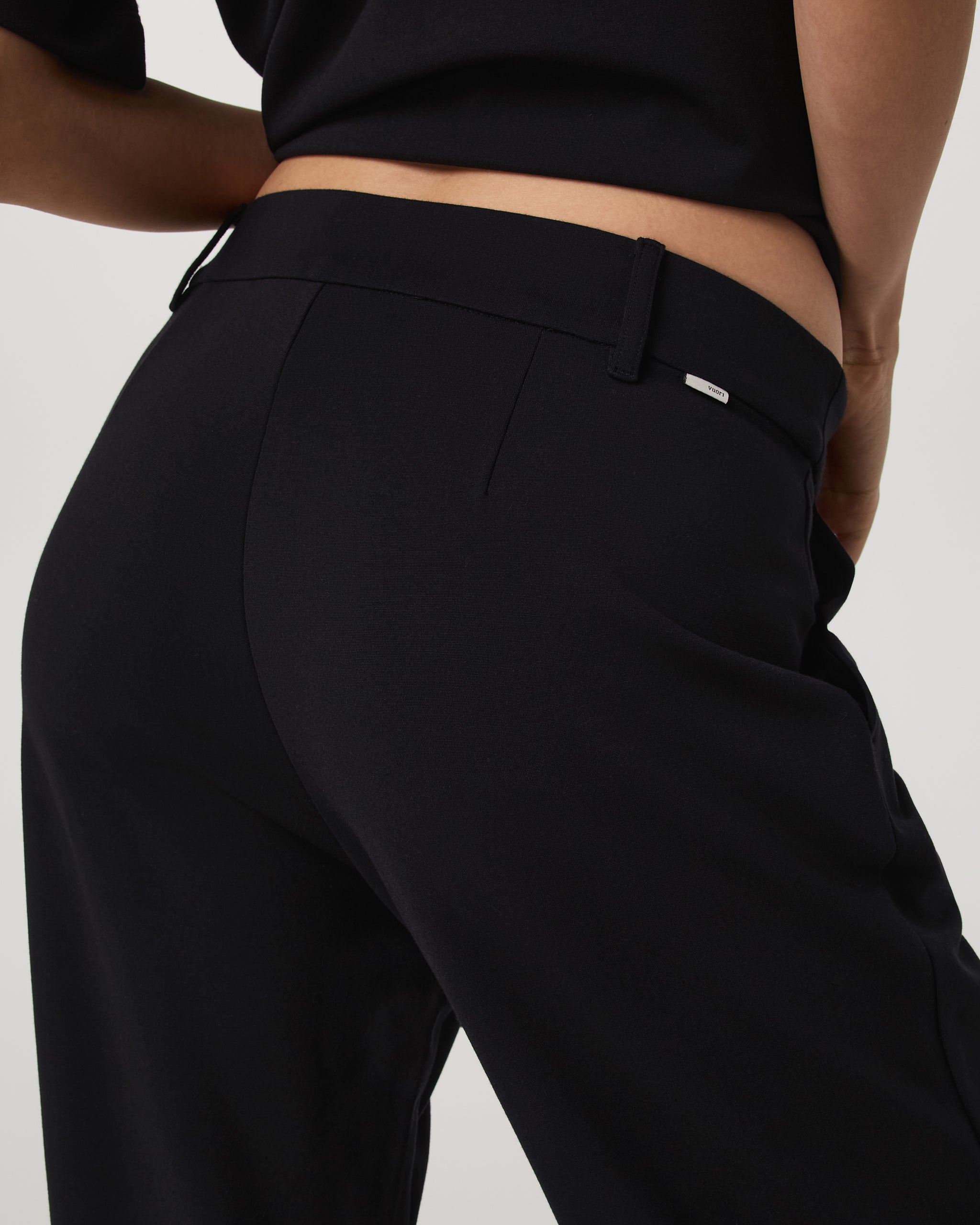 Maven Wideleg Pant | Black - Image 5