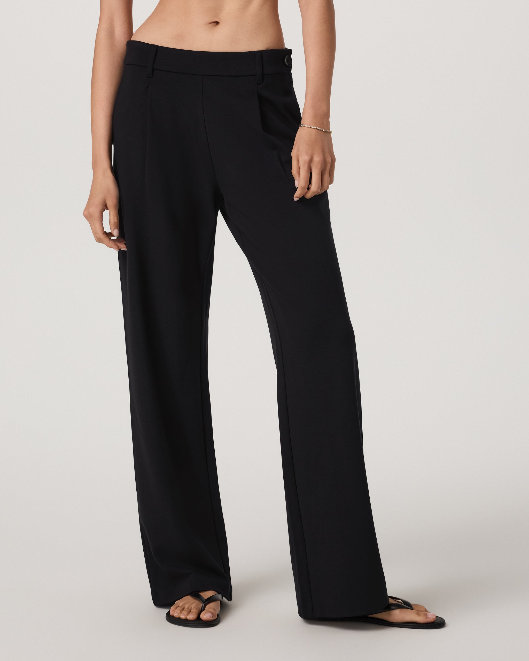 Maven Wideleg Pant | Black - Image 2