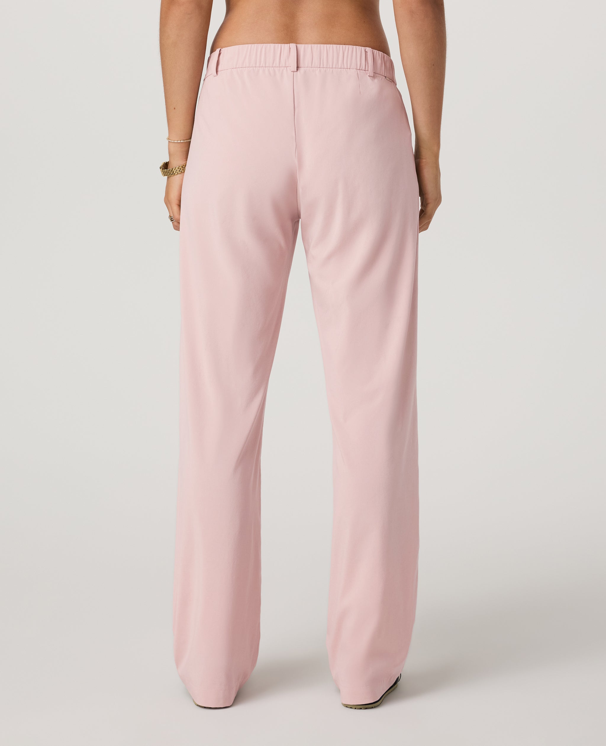 Villa Low Slung Trouser | Vintage Rose - Image 3