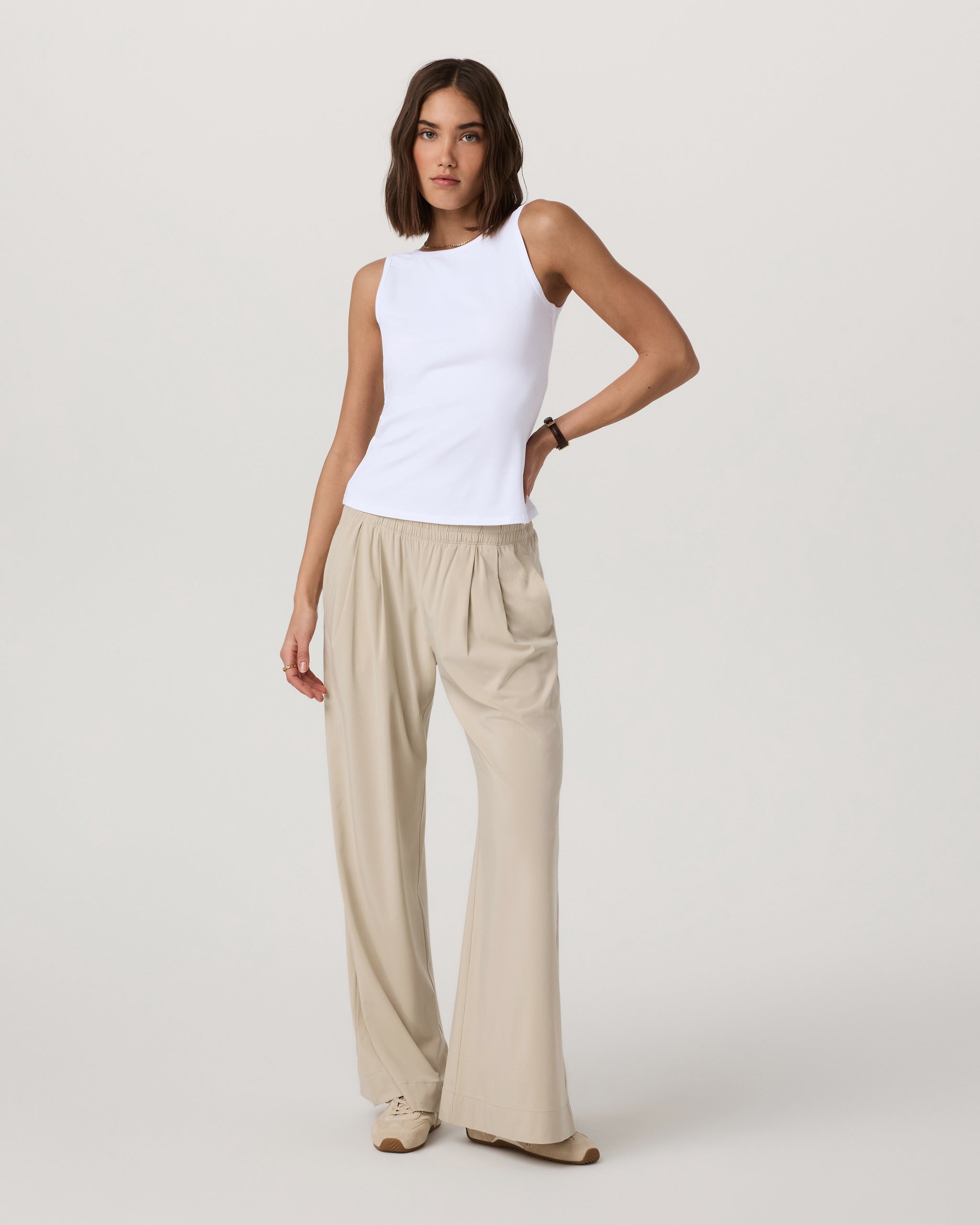 Villa Vibes Wideleg - Short | Dark Porcelain - Image 2