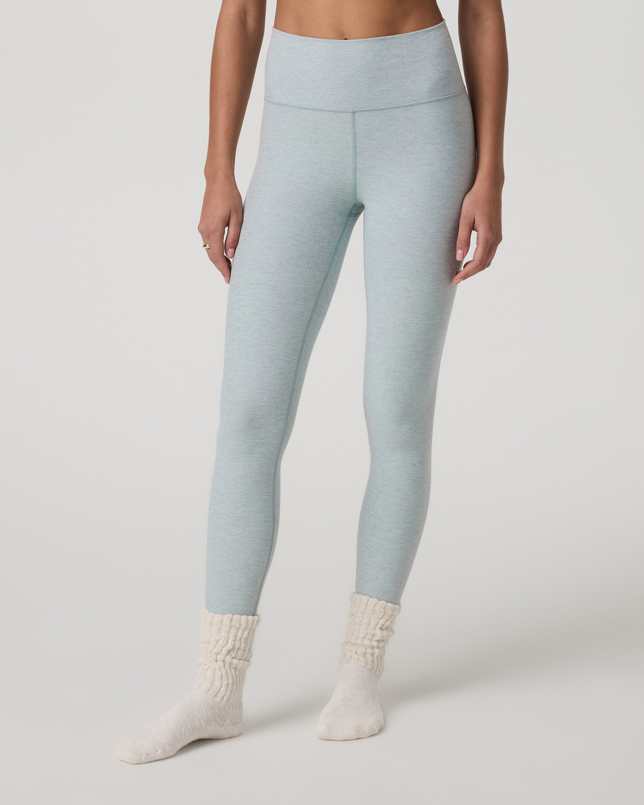 Clean Elevation Legging | Blue Haze Heather