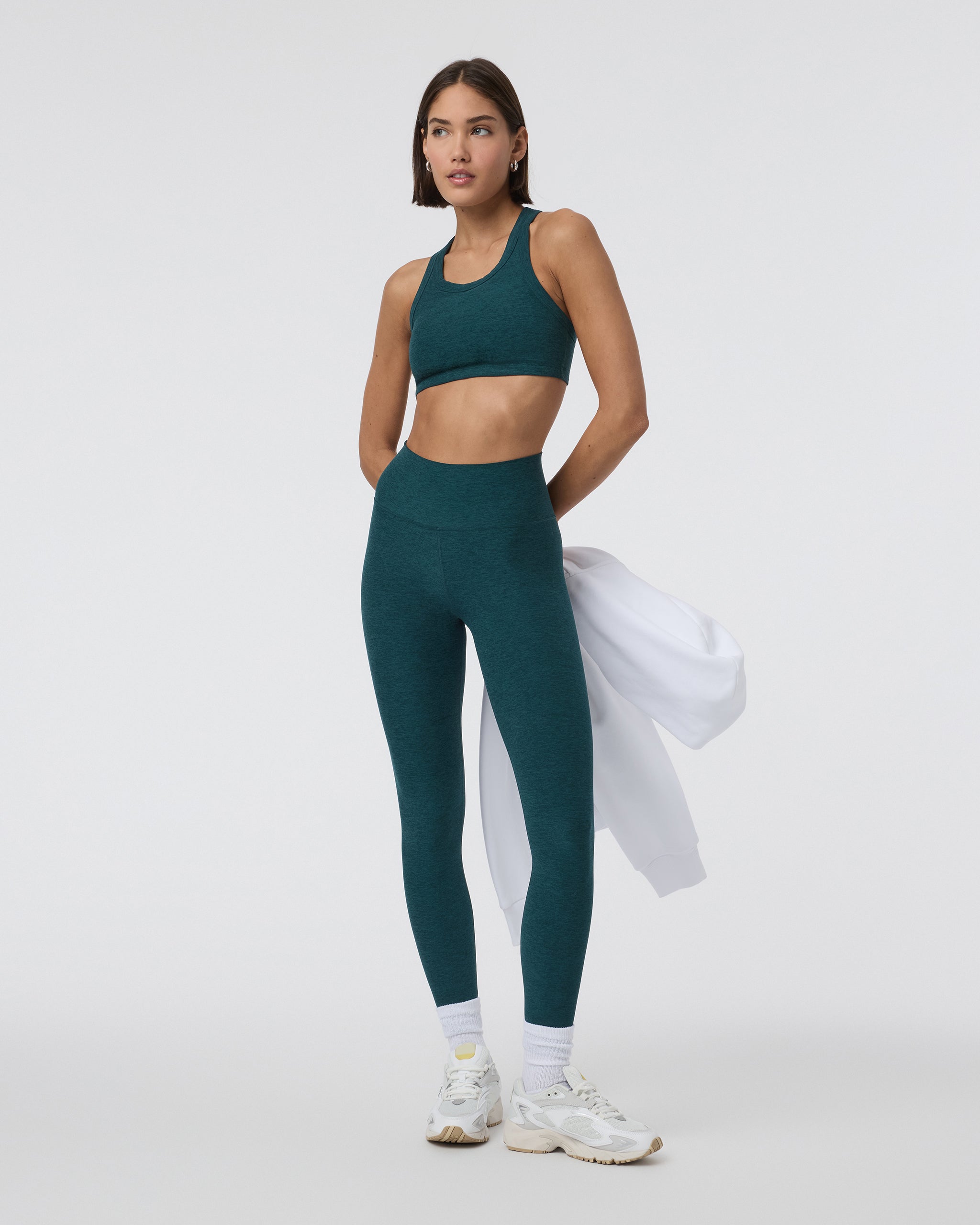 Clean Elevation Legging | Moss Heather - Image 2