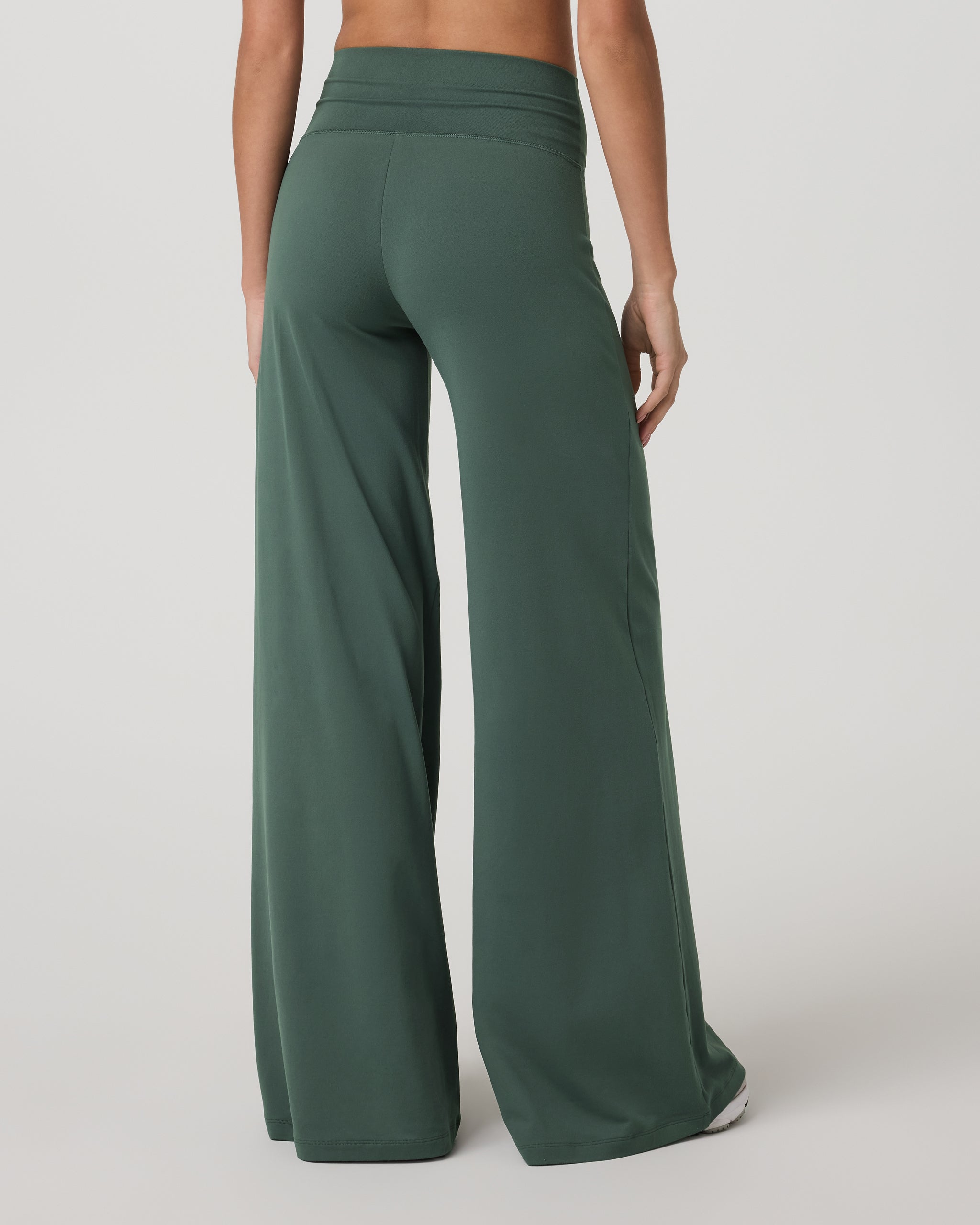Halo Easy Wideleg Pant | Agate Green - Image 3