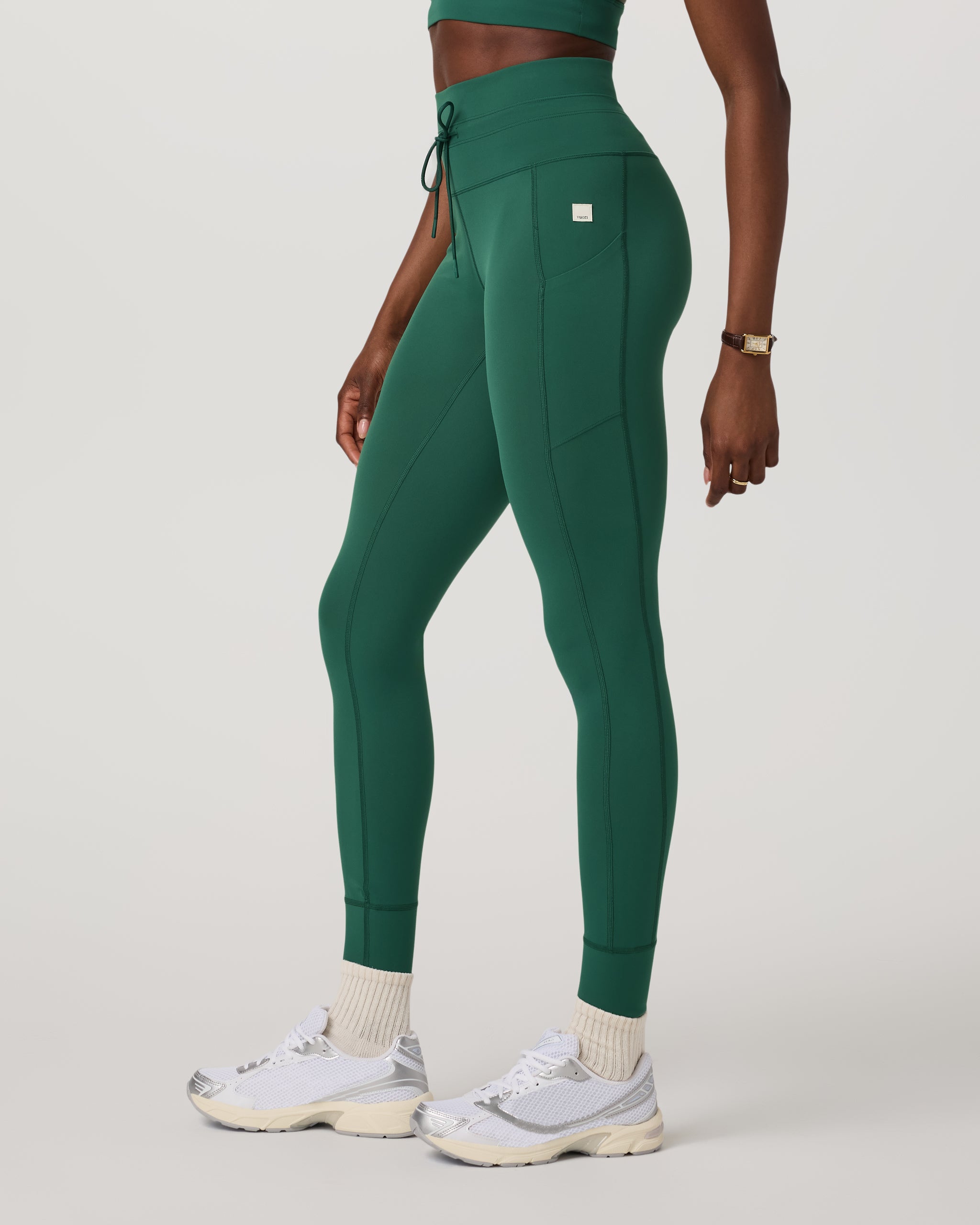 Daily Pocket Legging - Short | Viridian