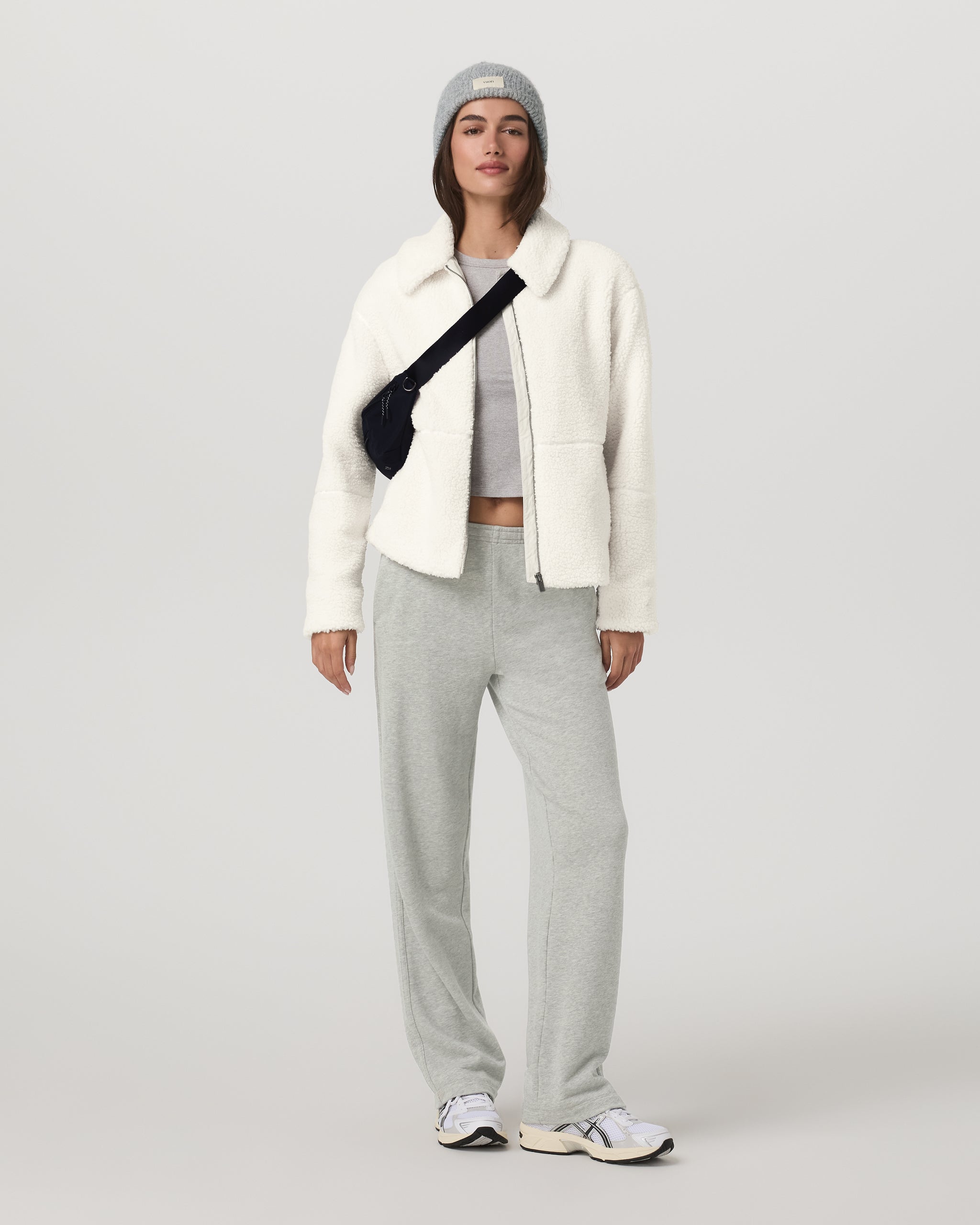 Lou Full Zip Jacket | Marshmallow - Image 3