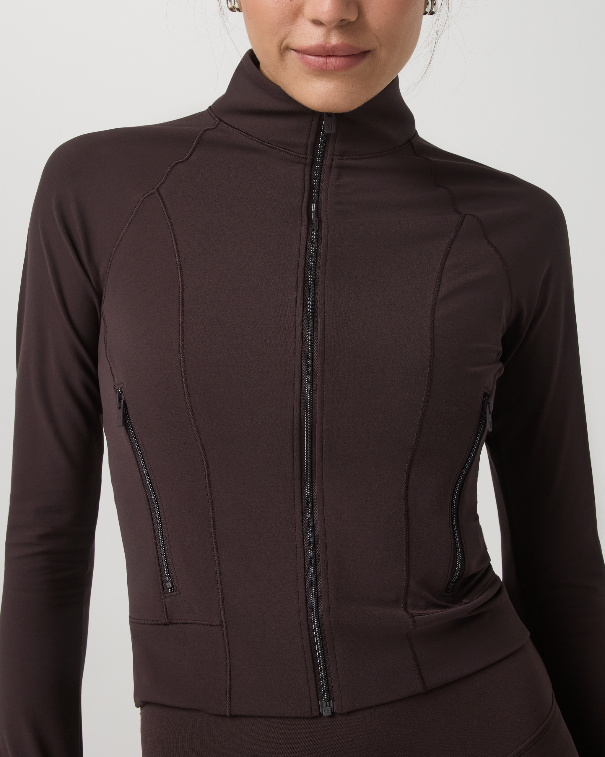 Vuori AllTheForm™ Fitness Jacket | French Roast - Image 5