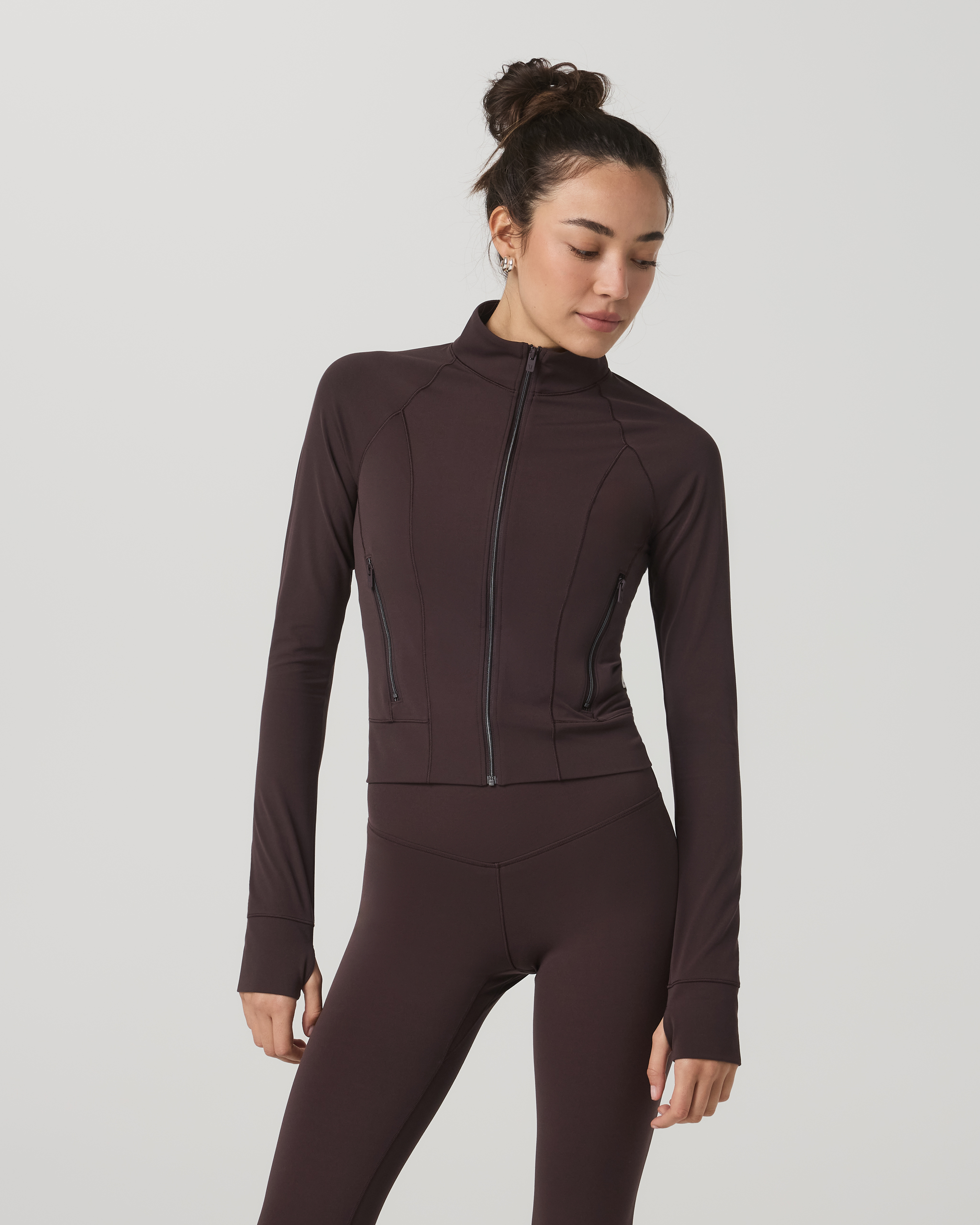 Vuori AllTheForm™ Fitness Jacket | French Roast - Image 2