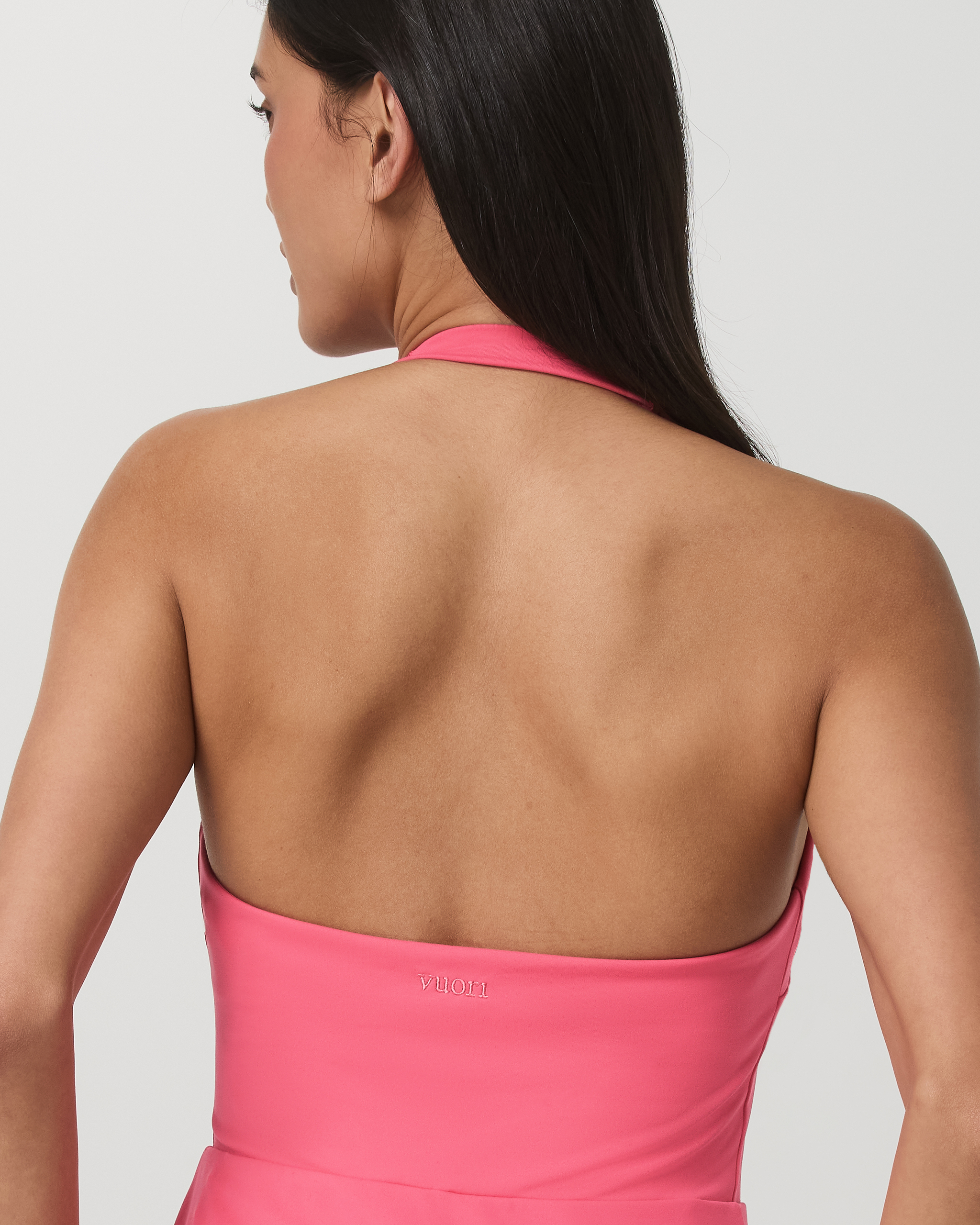 Tiebreak Halter Dress | Sunset Pink - Image 5