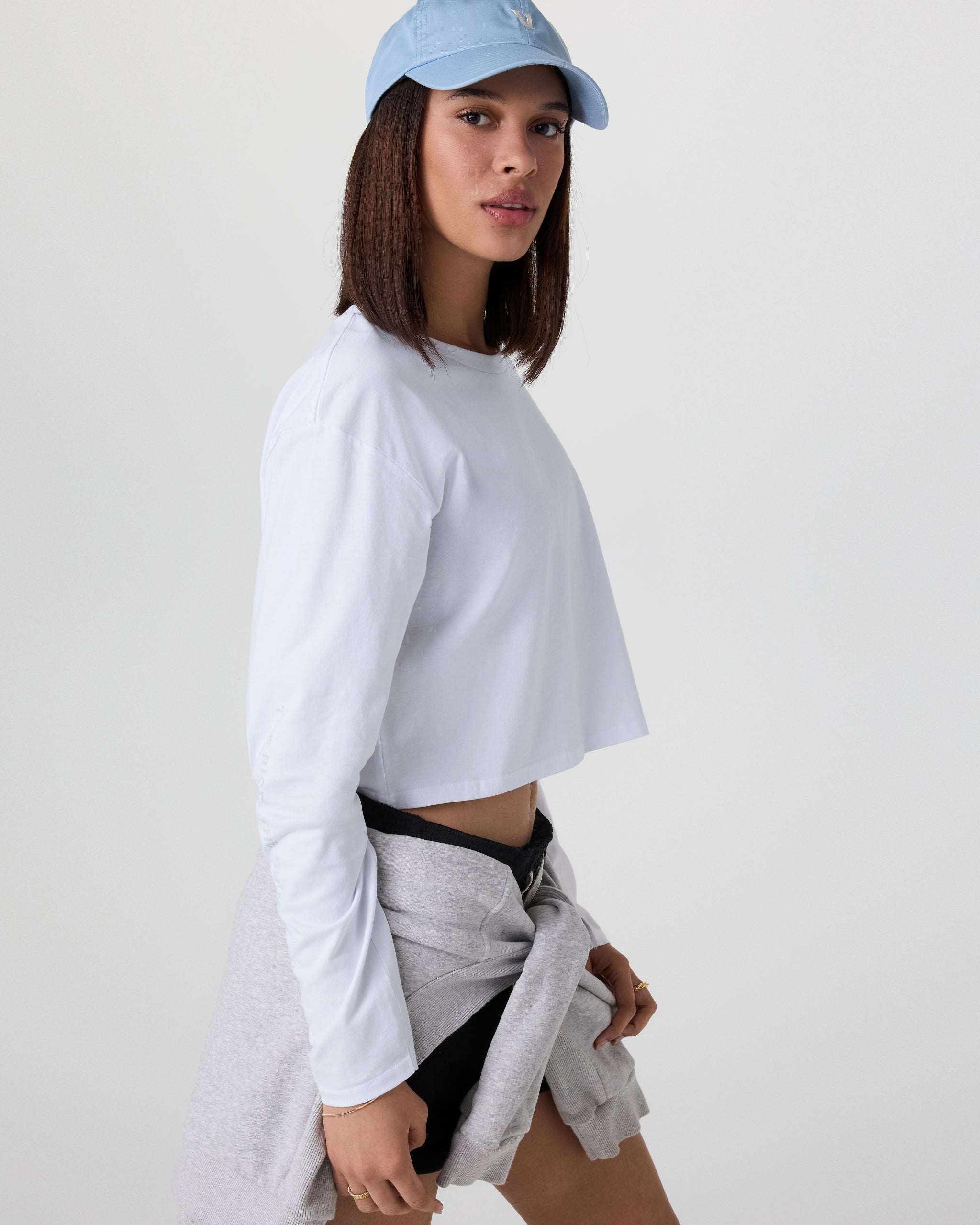 The Rise The Shine Long Sleeve Tee | White - Image 4