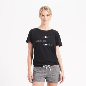 Be Moved Tee | Black